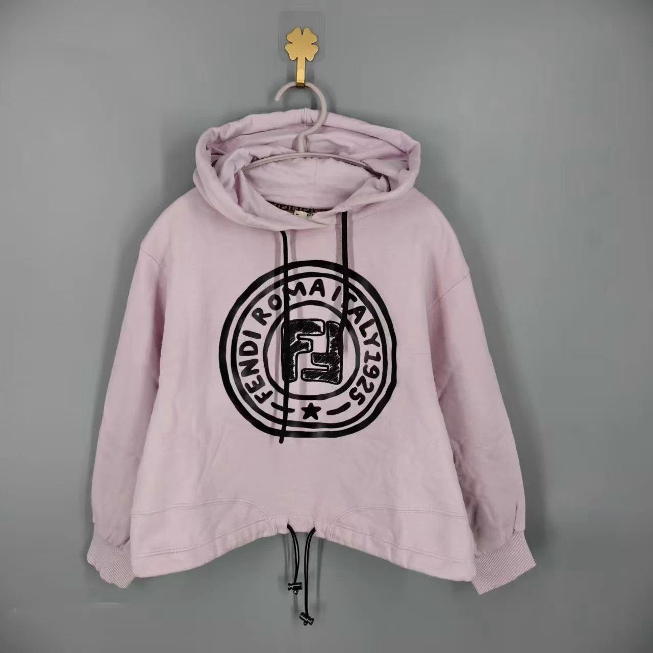 Fendi FENDI FF graffiti logo print hoodie XS 99 new Size XS / US 0-2 / IT 36-38 - 1 Thumbnail