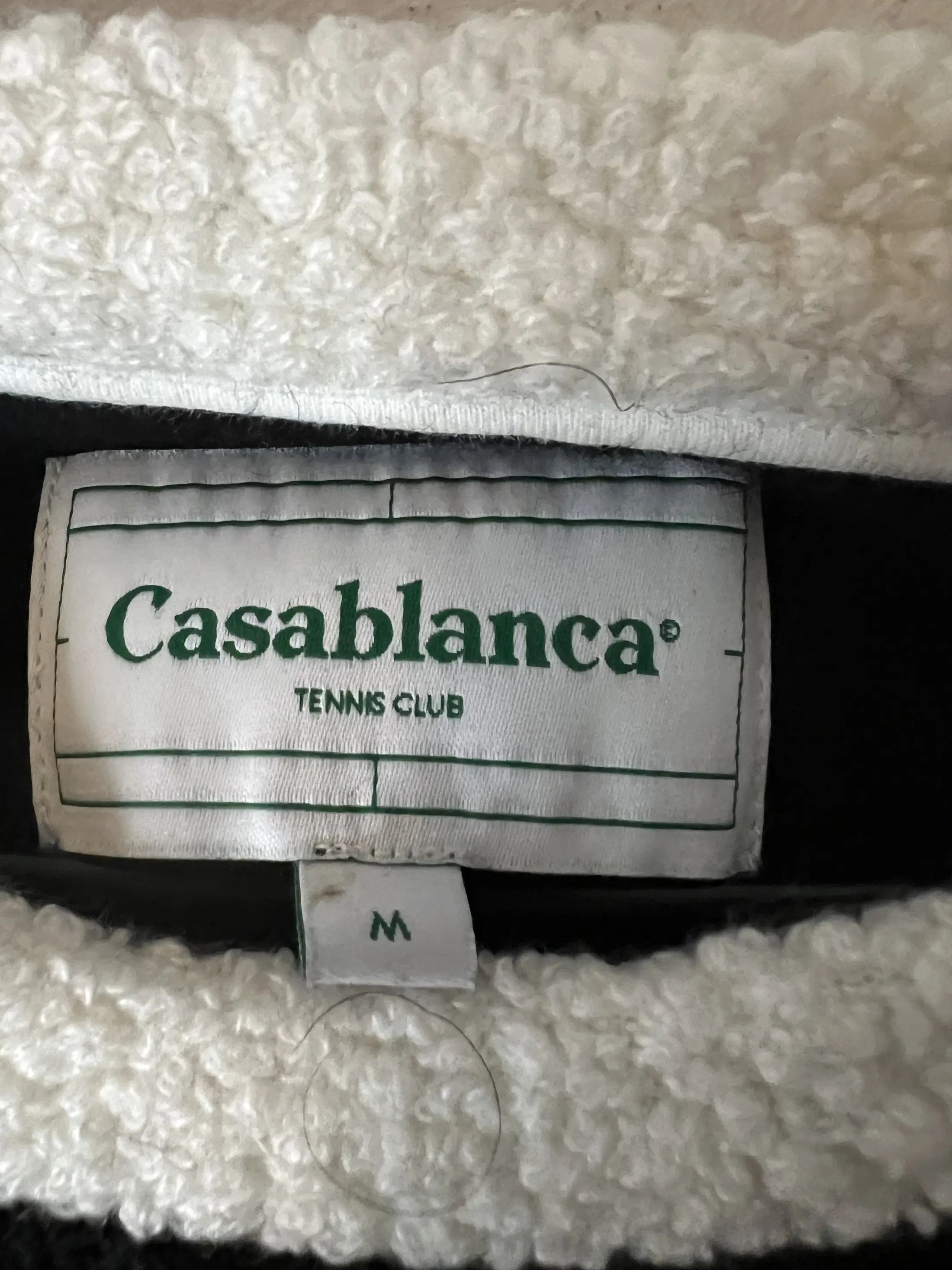 Casablanca Runway AW'21Terry Embroidered Sweatshirt Size US M / EU 48-50 / 2 - 6 Thumbnail