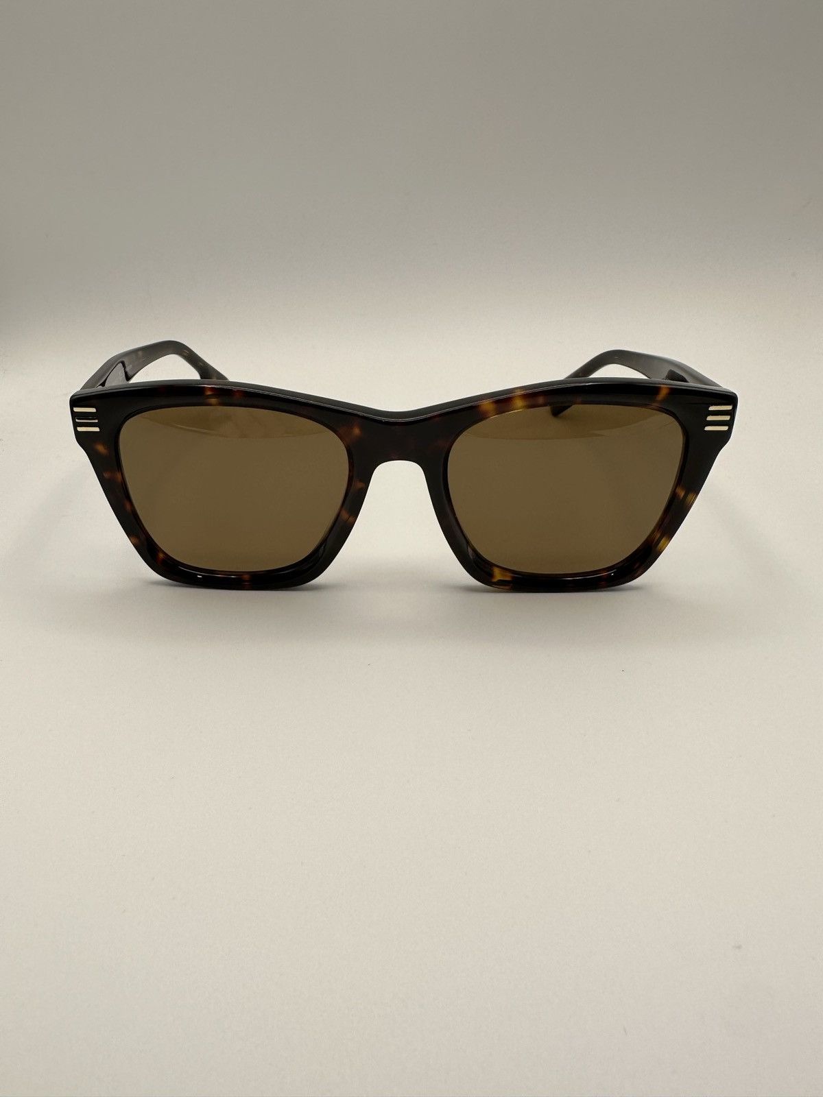 Burberry Burberry Acetate Tortoise Sunglasses Size ONE SIZE - 2 Thumbnail
