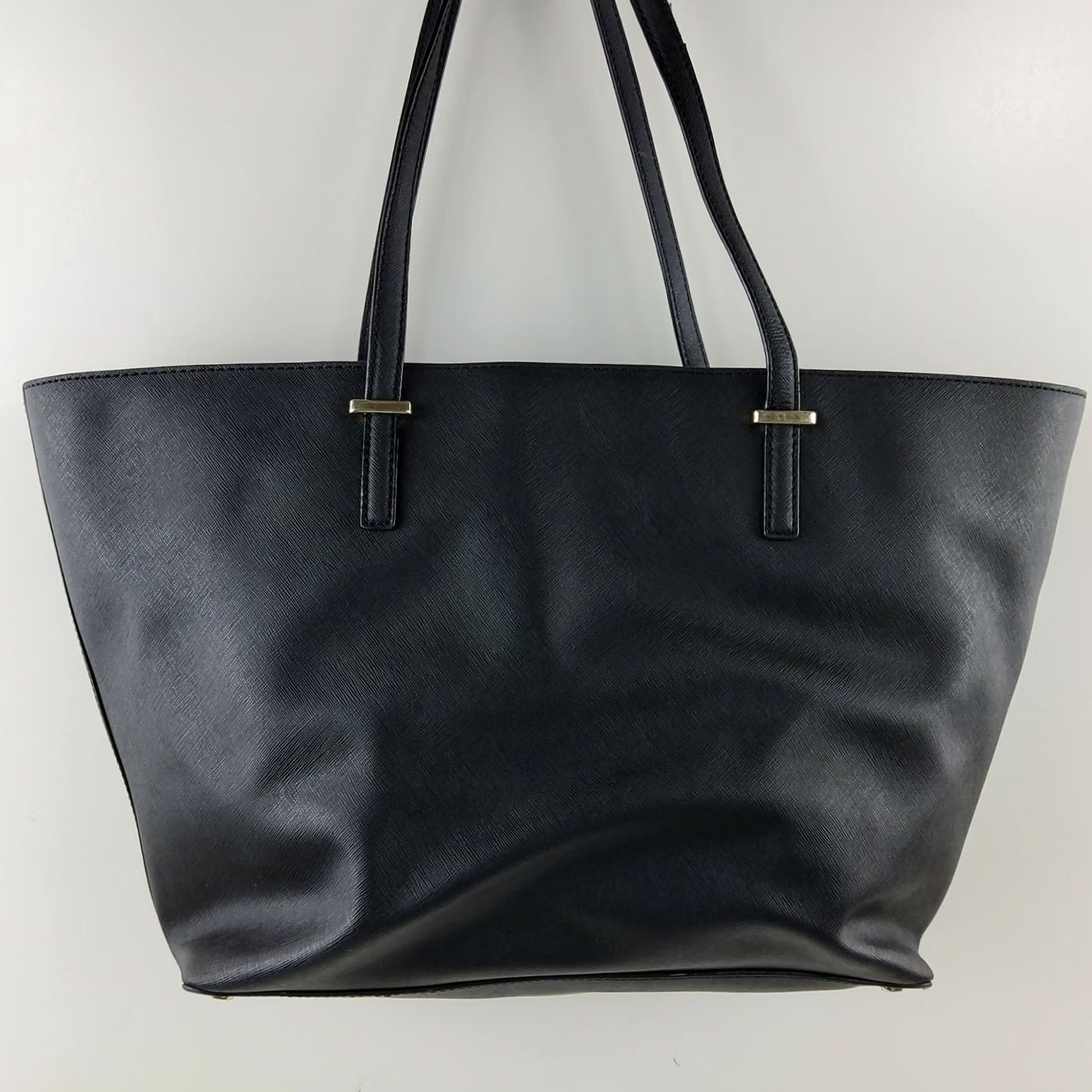 Vintage Kate Spade Cedar Street Harmony Tote Saffiano Leather Shoulder Handbag Purse Womens Large Black Size ONE SIZE - 4 Thumbnail