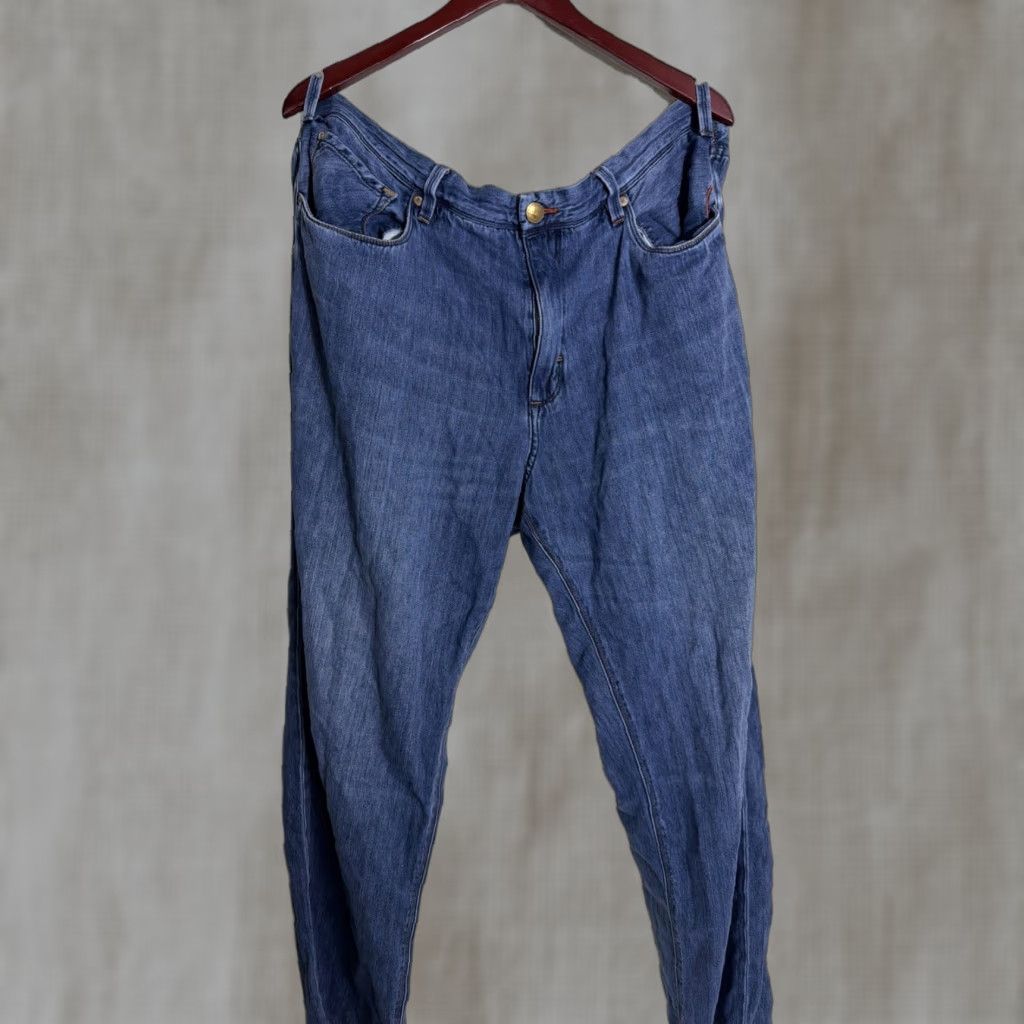 Tommy Bahama Tommy Bahama Jeans Mens 42x32 Relaxed Fit Baggy Dark Wash Blue Straight Size US 42 / EU 58 - 1 Thumbnail