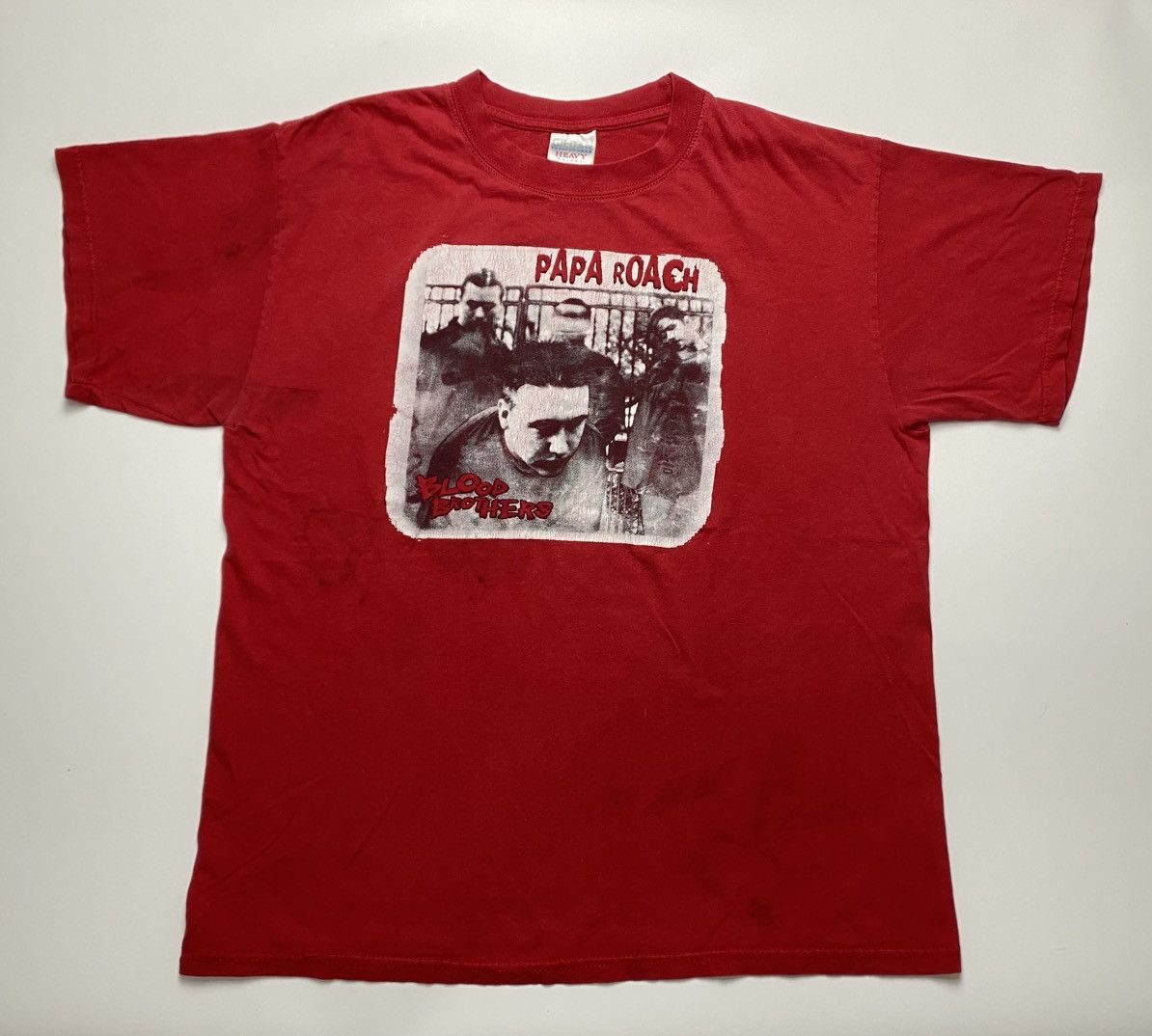 Band Tees Superb rare Vintage 2000’s Papa Roach (Blood Brothers) Size US L / EU 52-54 / 3 - 1 Thumbnail