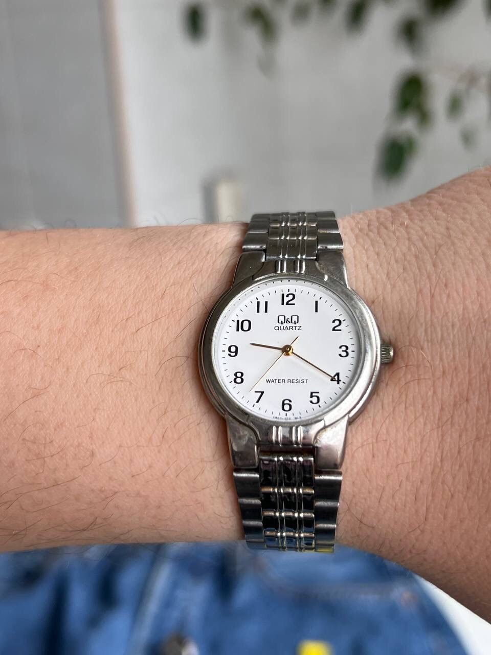 Japanese Brand × Vintage Vintage Japanese style futuristic Steel Watch Q&Q Chrome 00s Size ONE SIZE - 5 Thumbnail