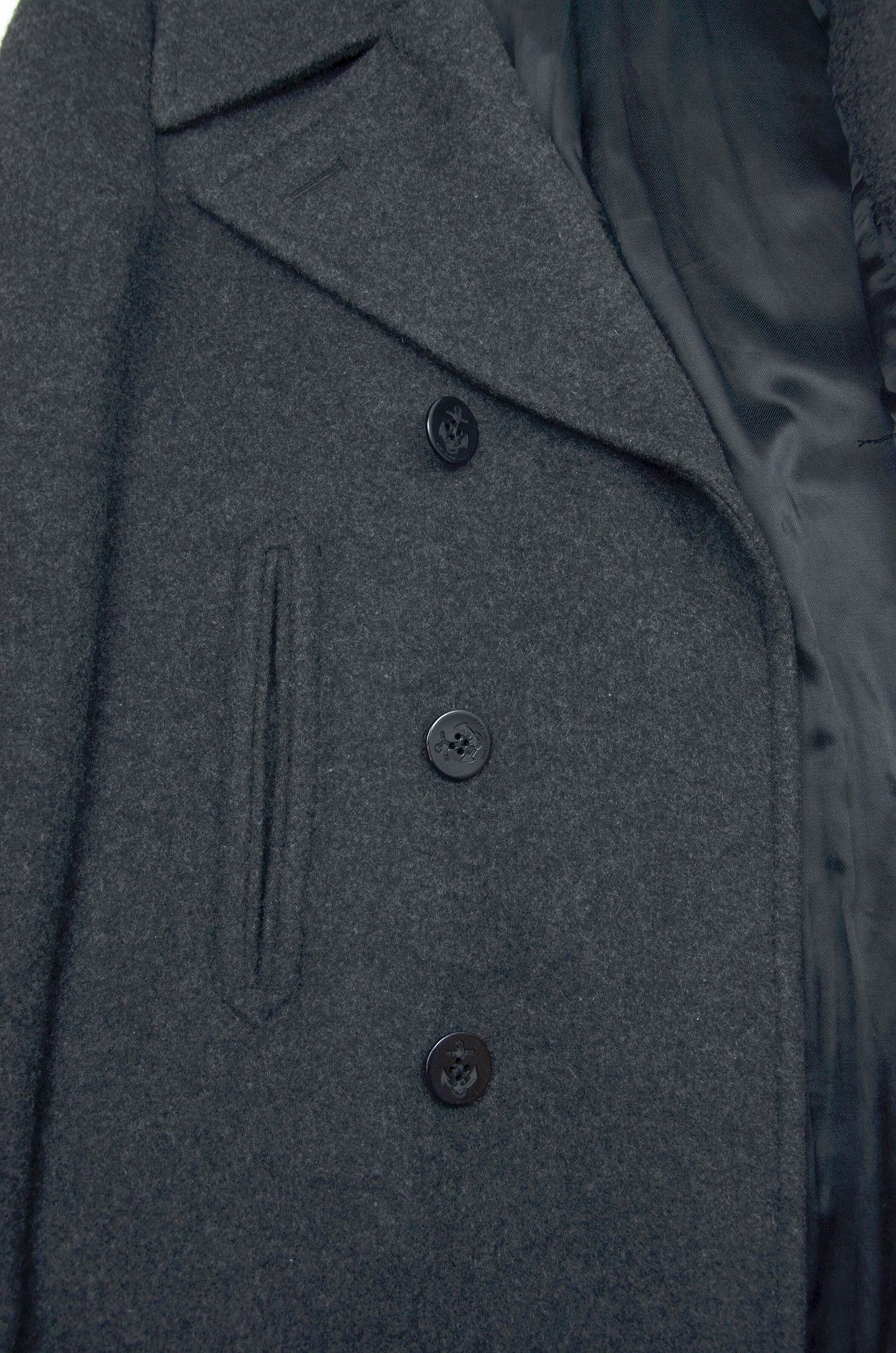 Hedi Slimane × Saint Laurent Paris Saint Laurent Hedi Slimane Double Breasted Peacoat - F36 Size XS / US 0-2 / IT 36-38 - 12 Thumbnail