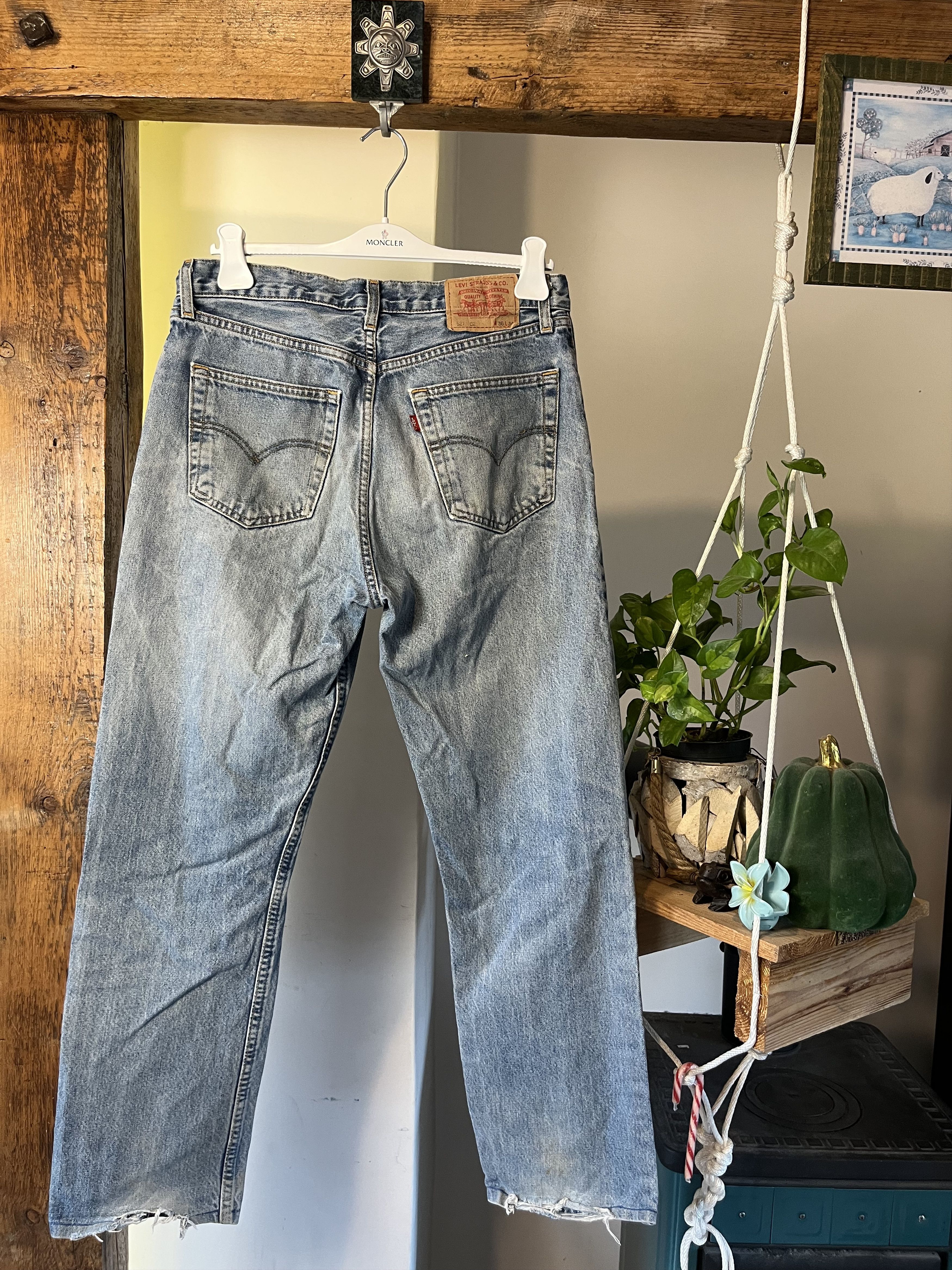 Levi's × Levi's Vintage Clothing × Vintage Vintage 2000 Levi's 521 02 Jeans Size US 36 / EU 52 - 2 Thumbnail