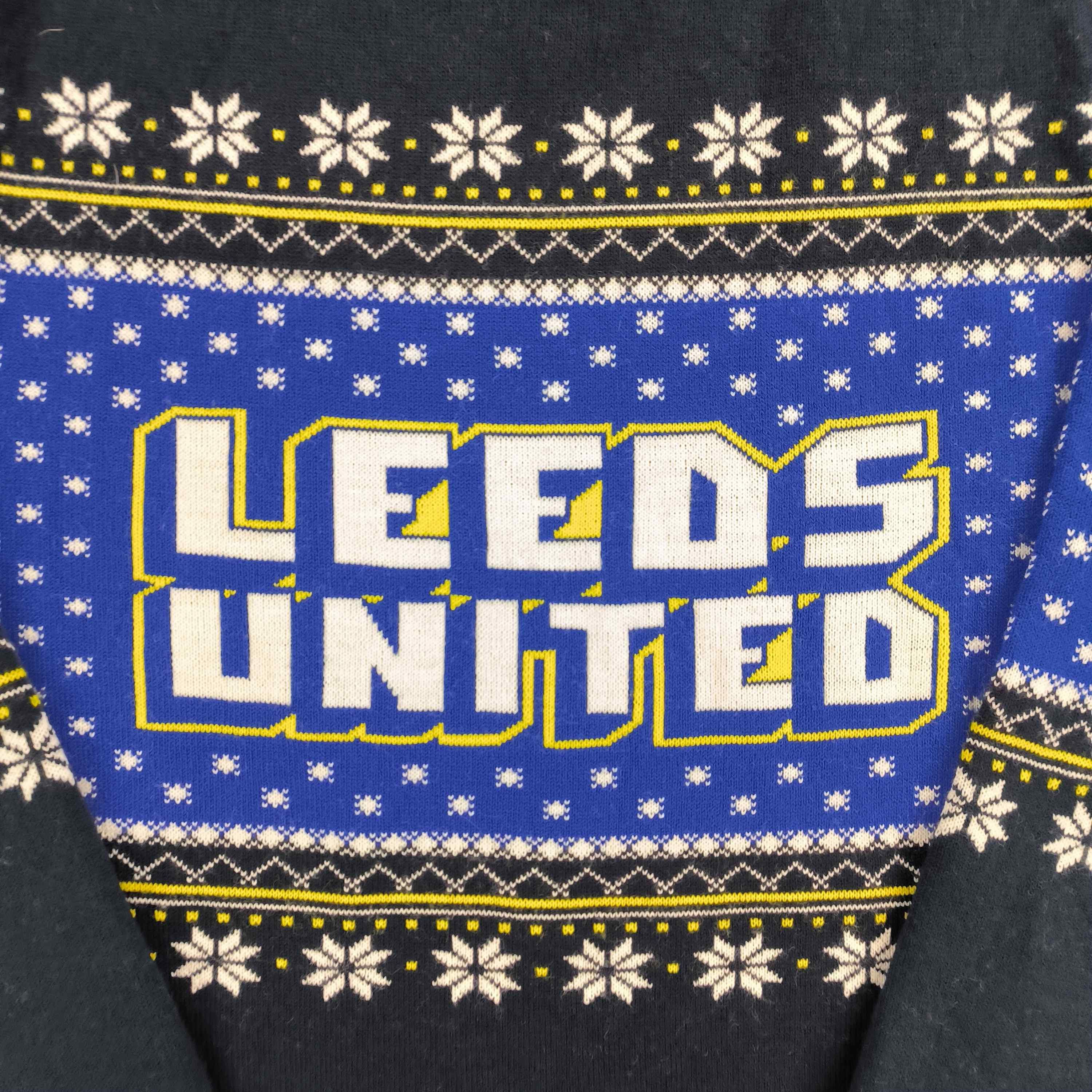 Other Leeds United Christmas football pullover size L Size US L / EU 52-54 / 3 - 3 Thumbnail