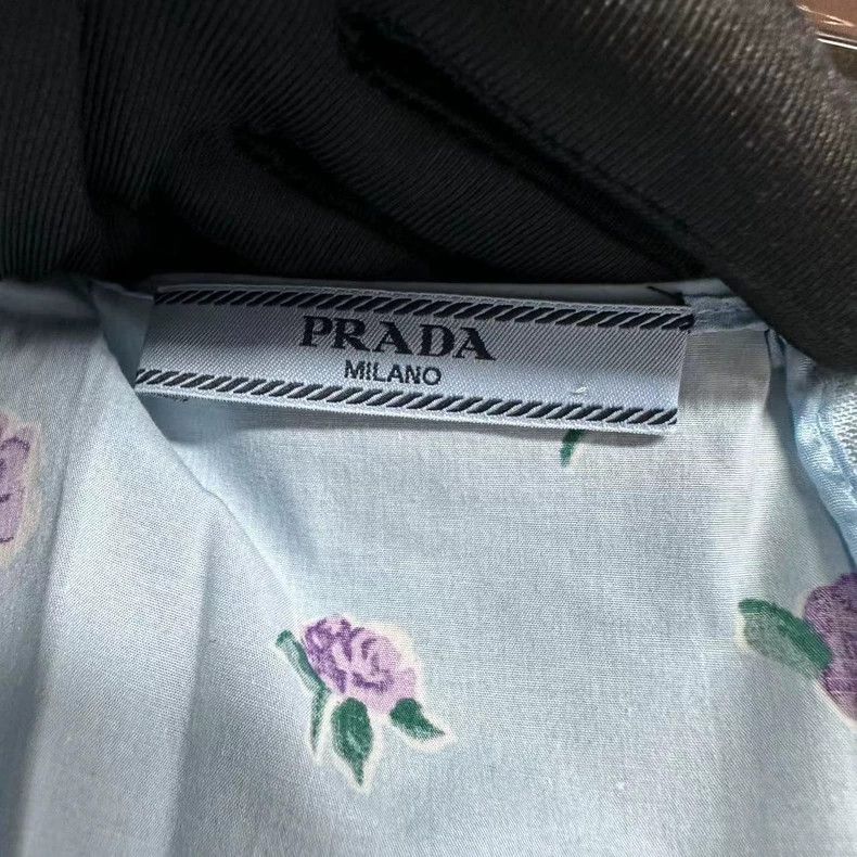 Prada Prada French jacquad dress 2503-Nextarrow Size S / US 4 / IT 40 - 3 Thumbnail