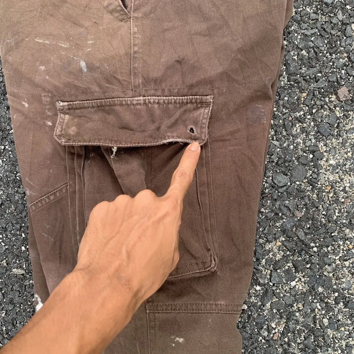Dickies × Vintage Vintage Dickies 30x31 Utility Tactical Faded RustyDirty Pant Size US 30 / EU 46 - 13 Thumbnail