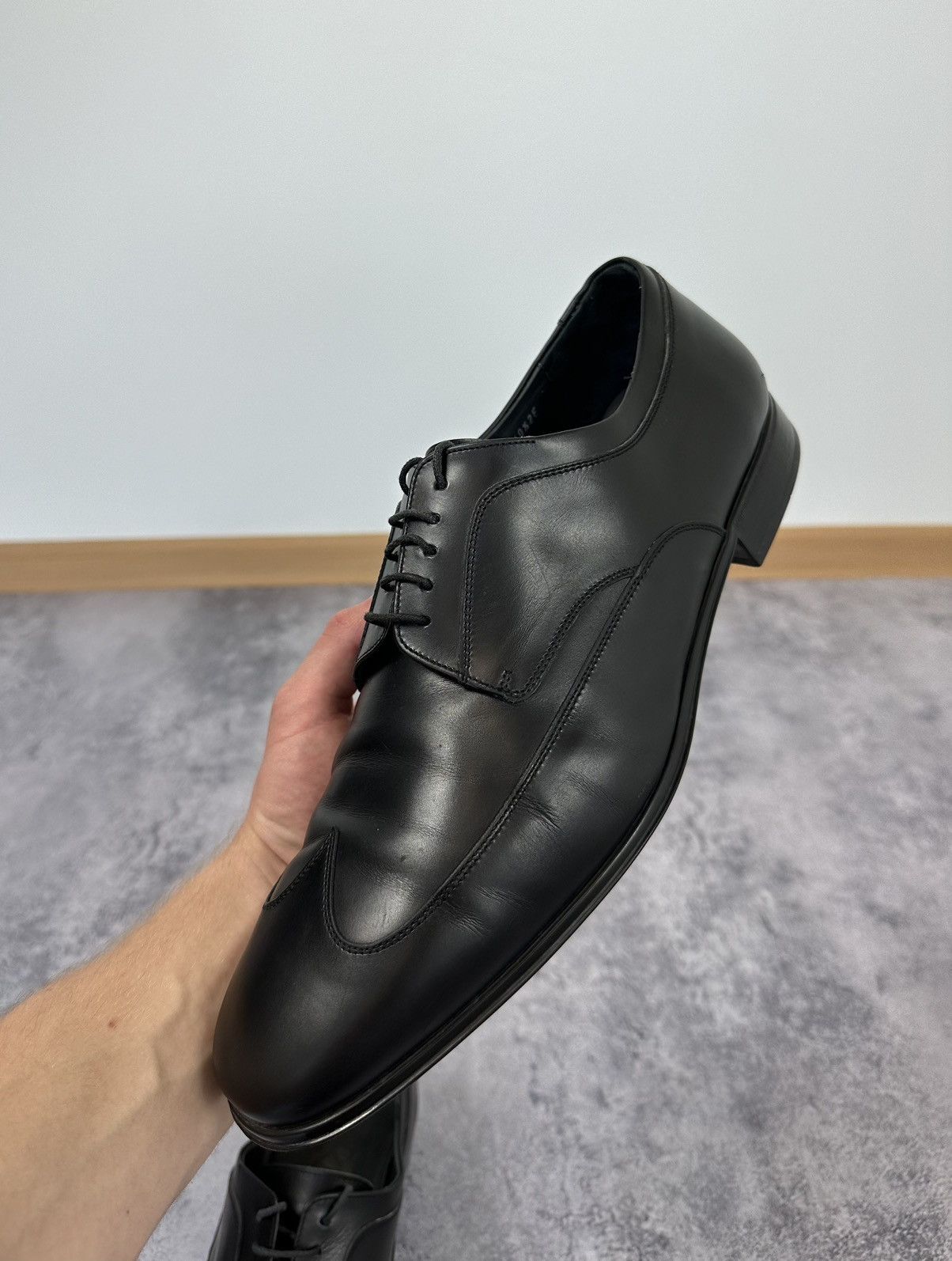 Salvatore Ferragamo Vintage Salvatore Ferragamo Luxury Rare Leather Formal Shoes Size US 10.5 / EU 43-44 - 8 Thumbnail