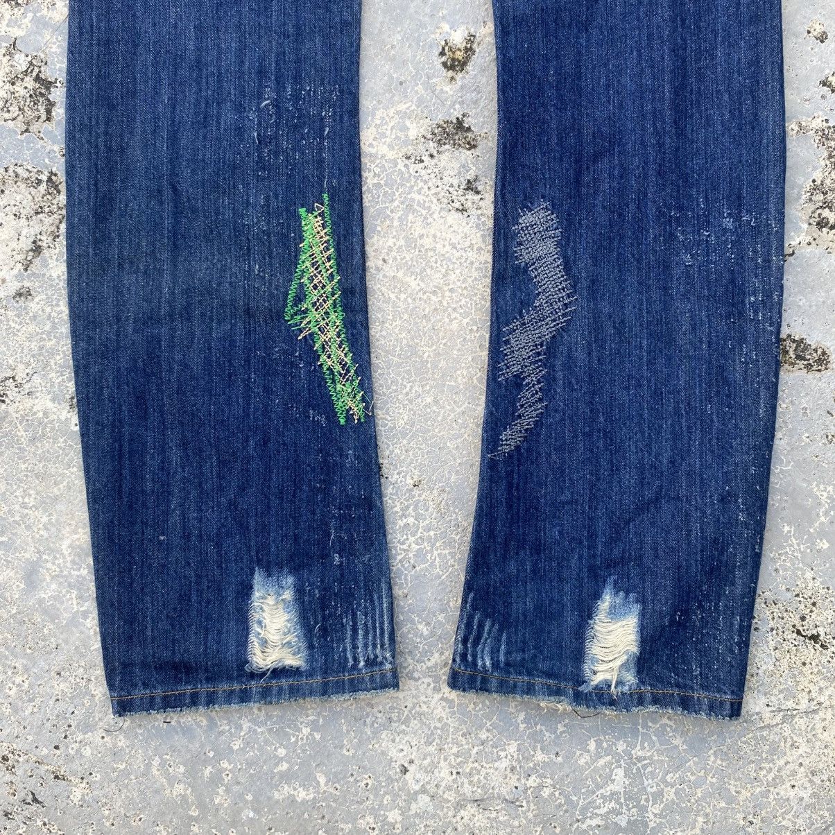 Replay REPLAY ripped patchwork jeans curve legs Size US 32 / EU 48 - 13 Thumbnail