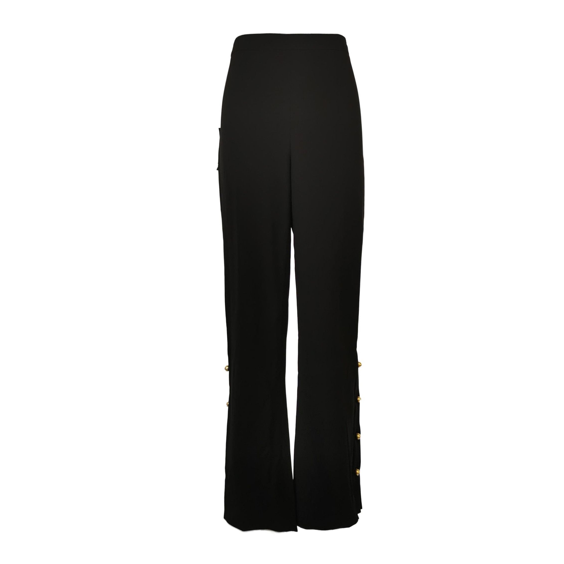 Prada Prada Gold Detail Trousers Size 42 Size 28" / US 6 / IT 42 - 1 Thumbnail