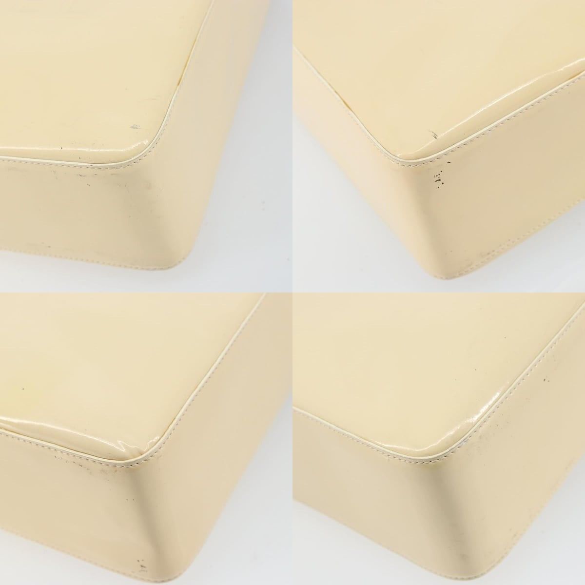 Chanel Chanel Tote Bag Patent Leather Beige Gold CC Size ONE SIZE - 6 Thumbnail