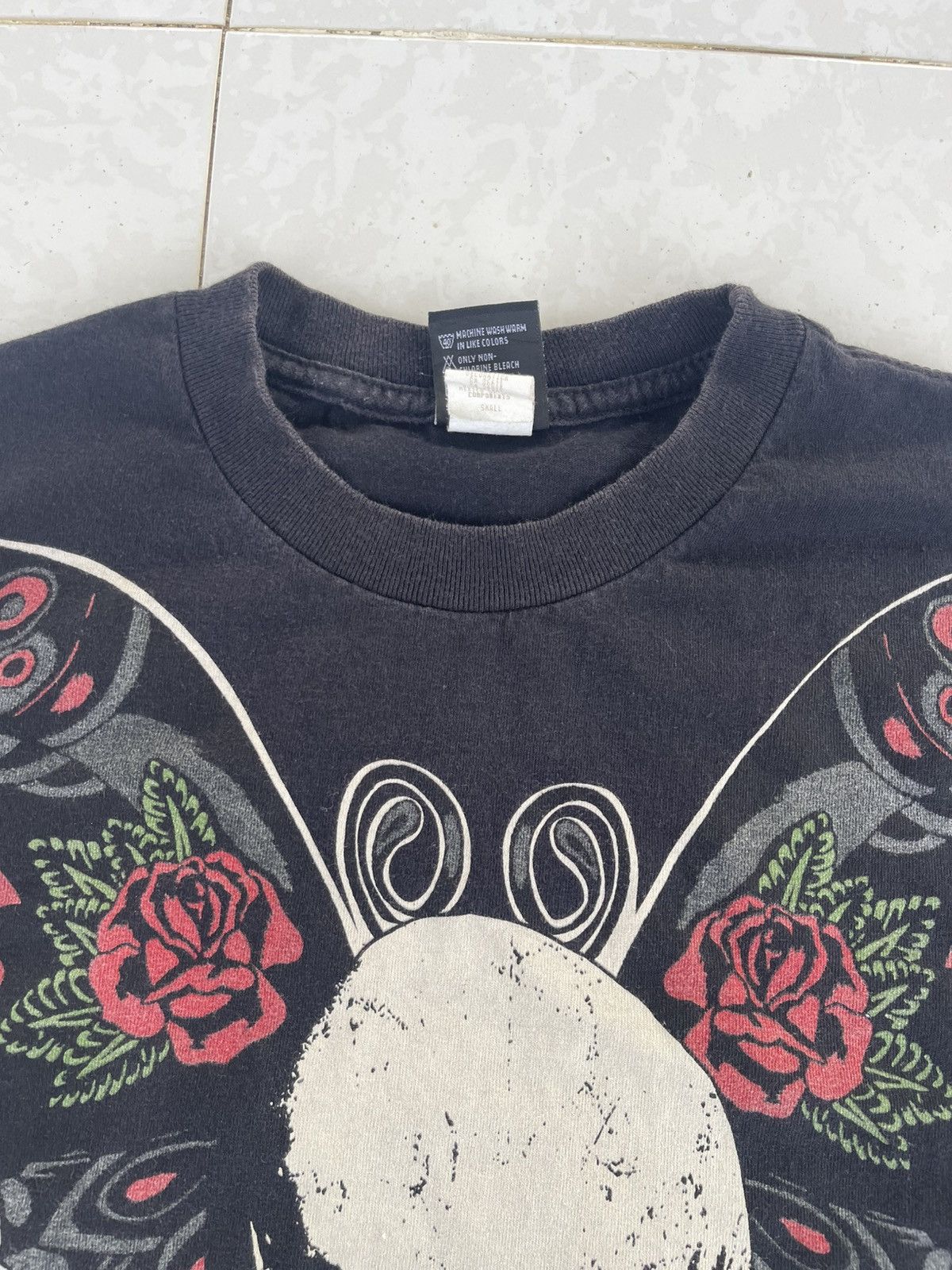 Vintage Vintage Skull Wing Silver Star Shirt Tee Size US S / EU 44-46 / 1 - 10 Thumbnail