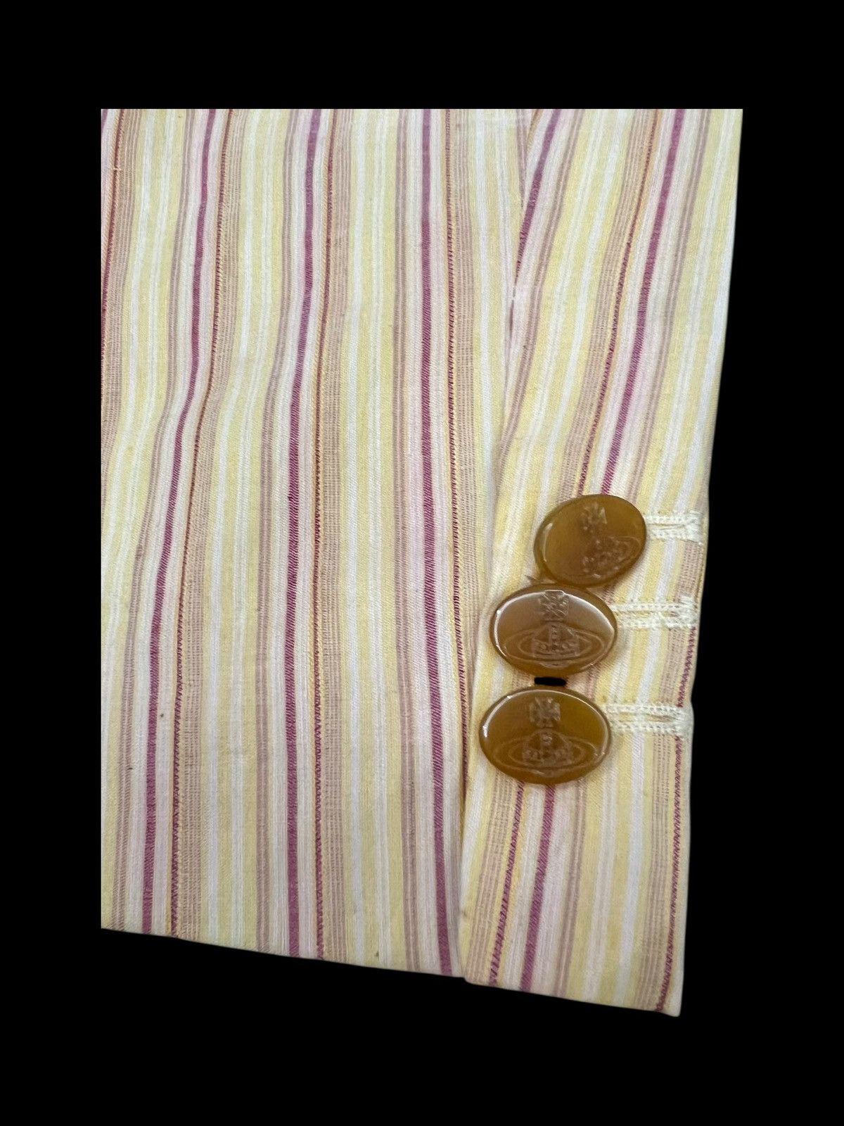 Vivienne Westwood Vivienne Westwood Striped Blazer – Made in Italy Size M / US 6-8 / IT 42-44 - 17 Thumbnail