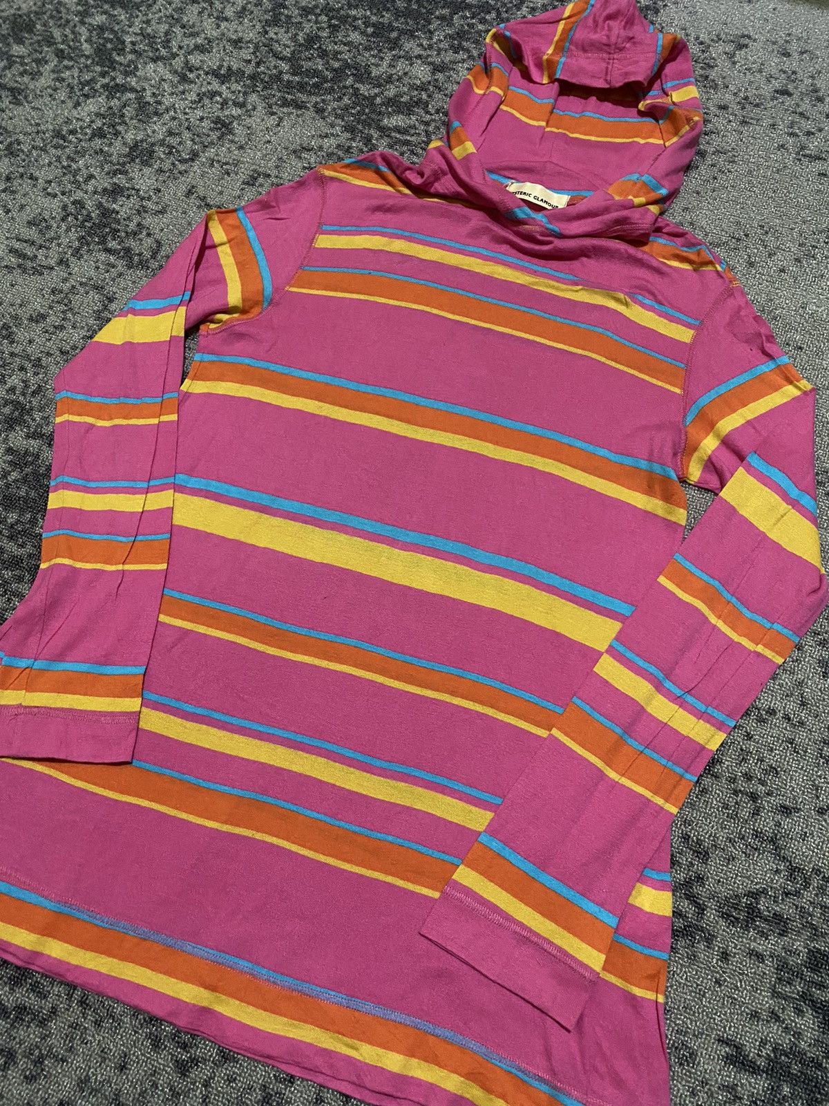 Hysteric Glamour × If Six Was Nine × Japanese Brand Hysteric Glamour stripe design hoodie Size S / US 4 / IT 40 - 3 Thumbnail