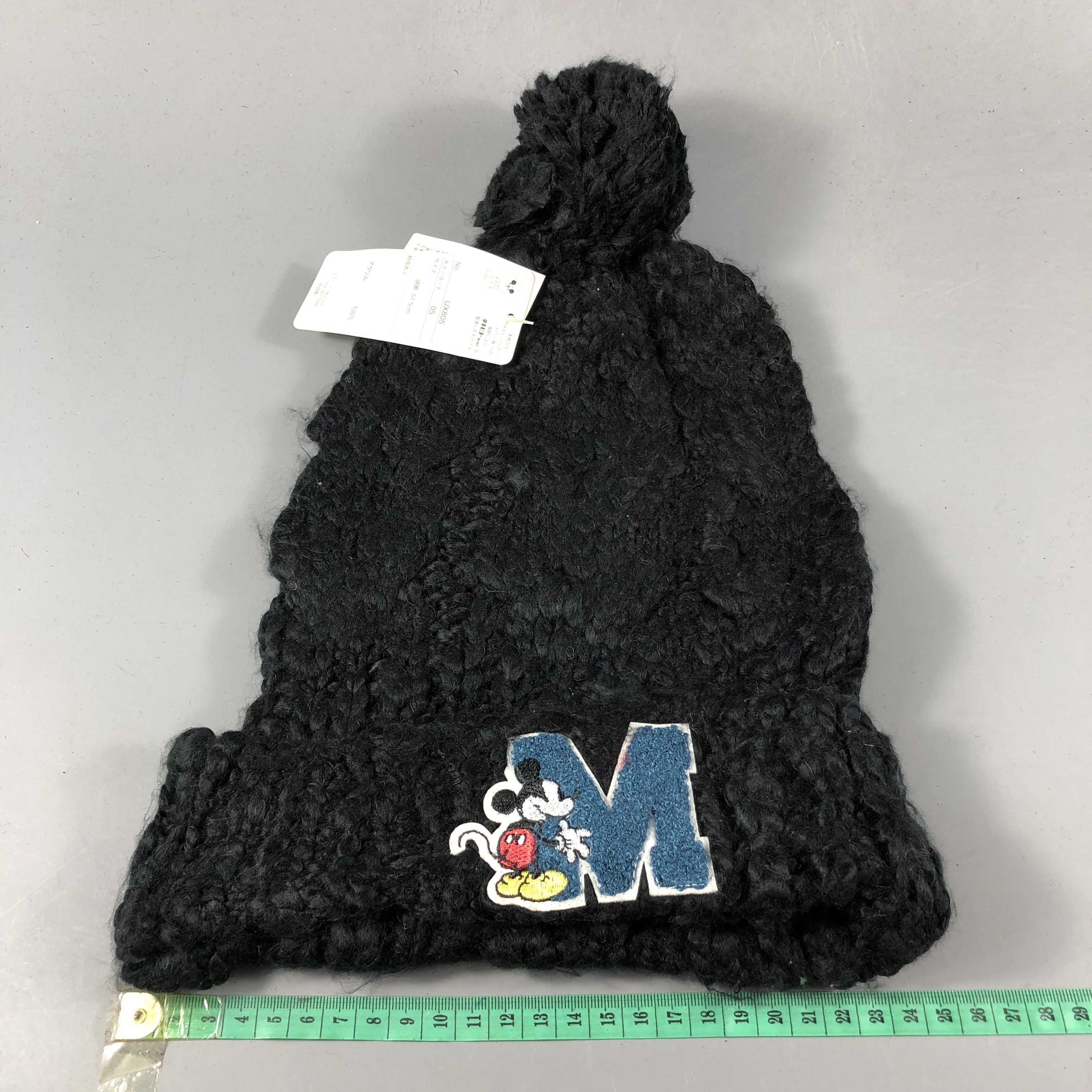 Disney Disney Mickey Bobble Beanie Snowcap Snow Hat B874 Size ONE SIZE - 3 Thumbnail