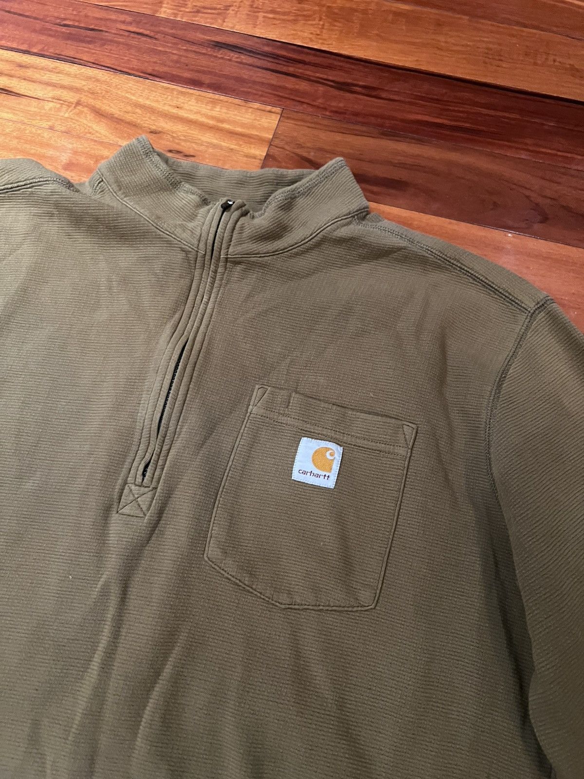 Carhartt × Vintage Carharrt work half zip Size US XL / EU 56 / 4 - 2 Thumbnail