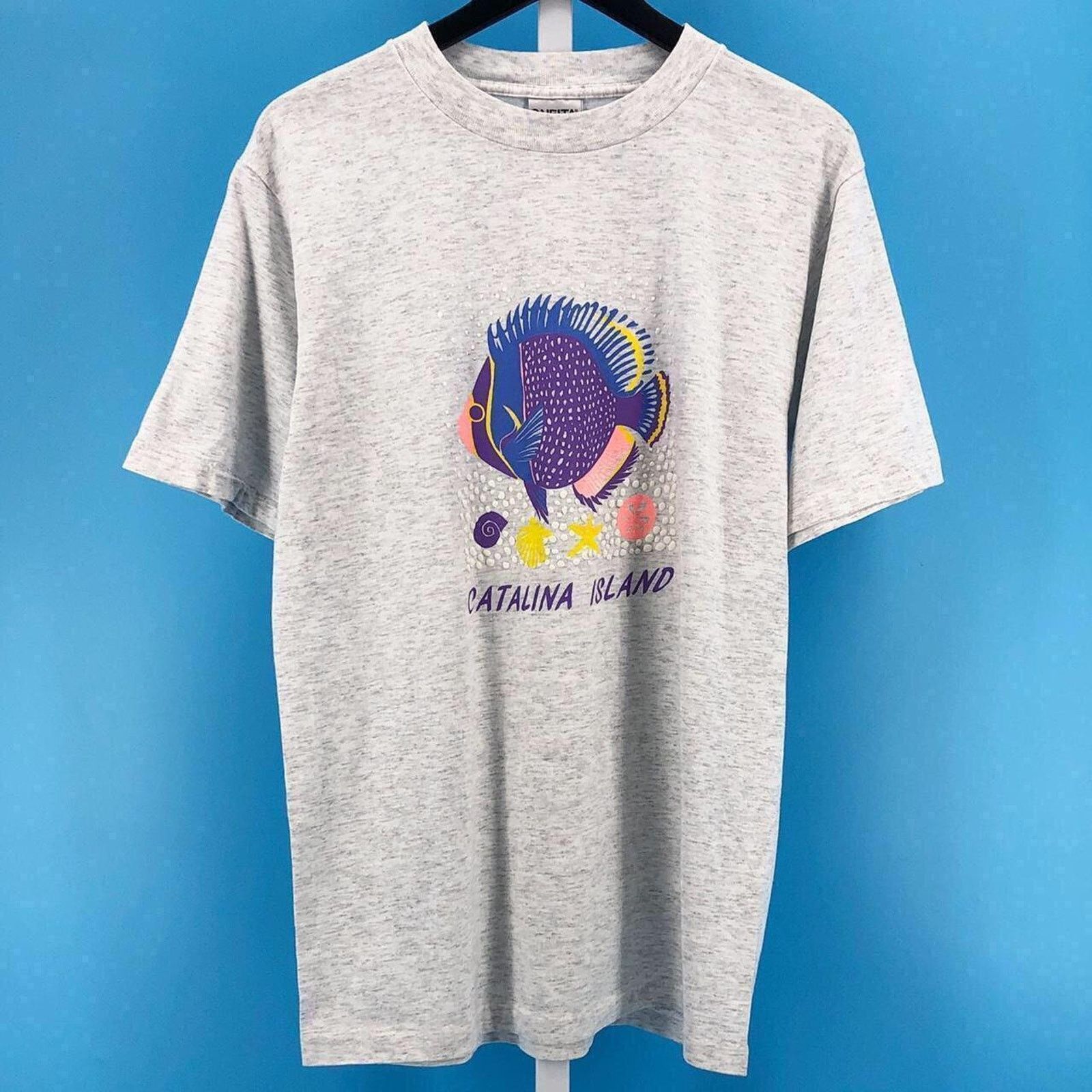 Vintage 90s Catalina Island tshirt 1990s vintage Size US L / EU 52-54 / 3 - 1 Thumbnail