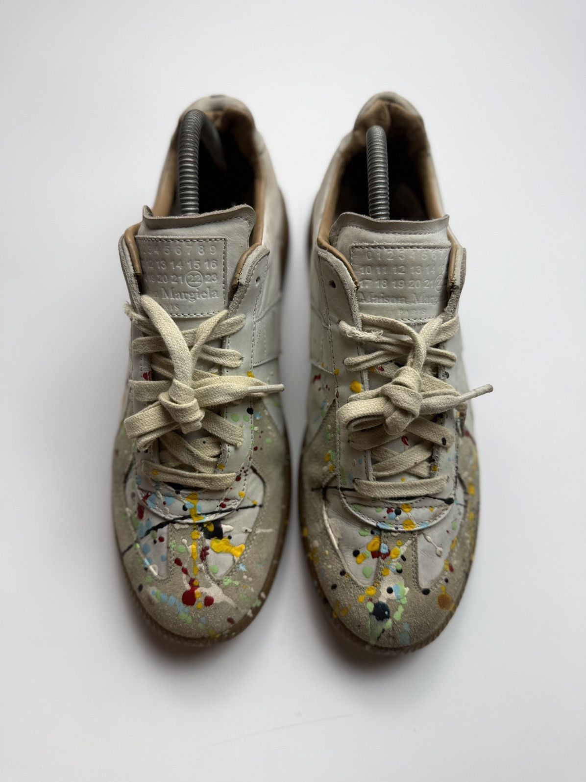 Maison Margiela Maison Margiela Gats Paint Splatter Size US 7 / EU 40 - 4 Thumbnail