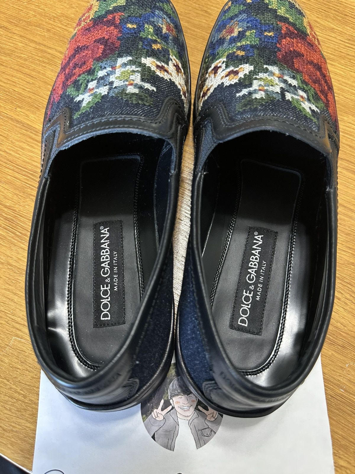 Dolce & Gabbana Dolce & Gabbana slip-on with floral tapestry design. Size 8 Size US 8 / EU 41 - 3 Thumbnail