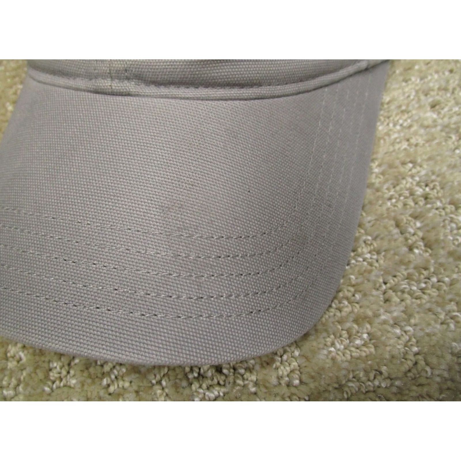 Carhartt Carhartt Cap Hat Adjustable Men Canvas Gray Patch Logo Texas State Cap Size ONE SIZE - 5 Thumbnail