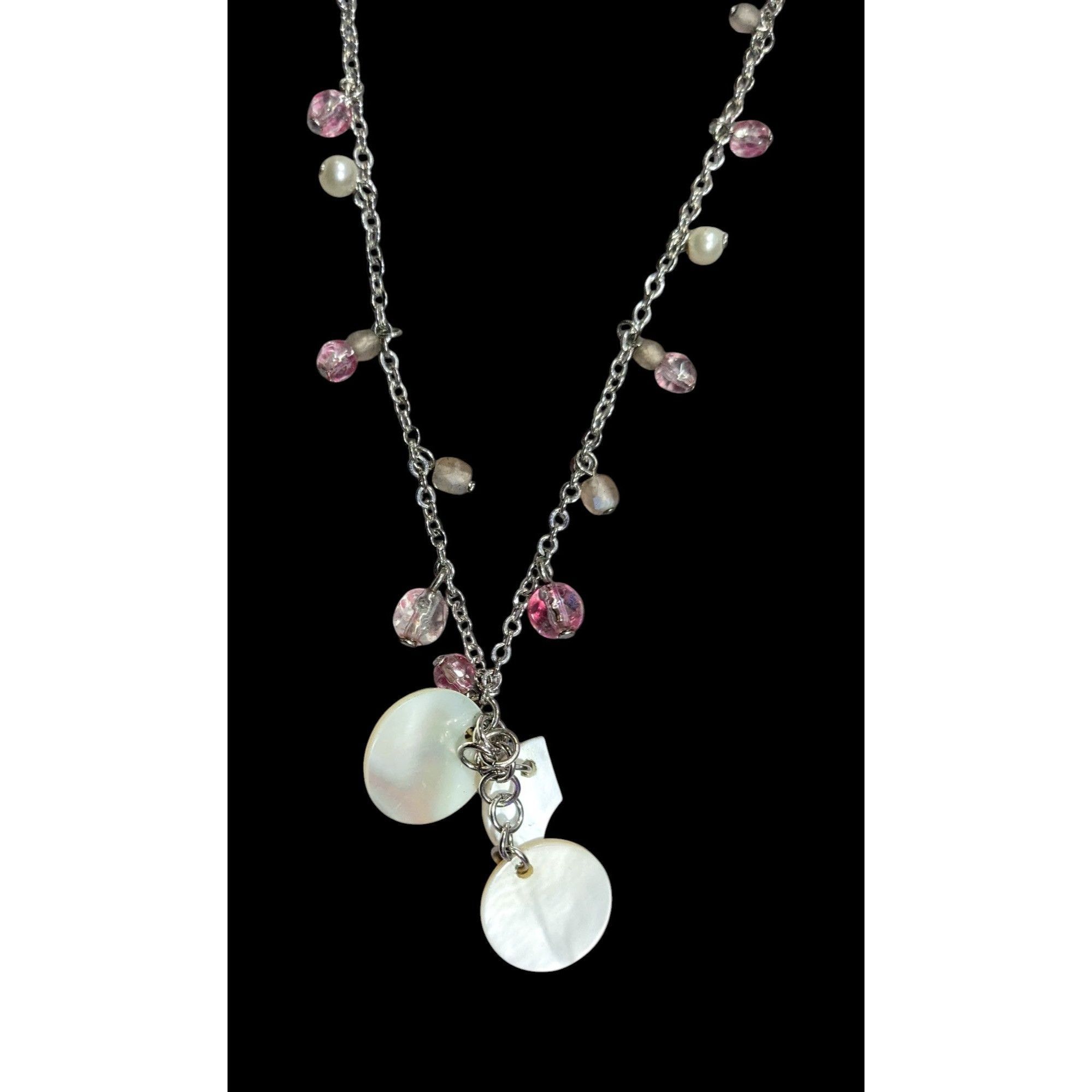 Other Cookie Lee Coquette Beaded Shell Necklace Size ONE SIZE - 4 Thumbnail