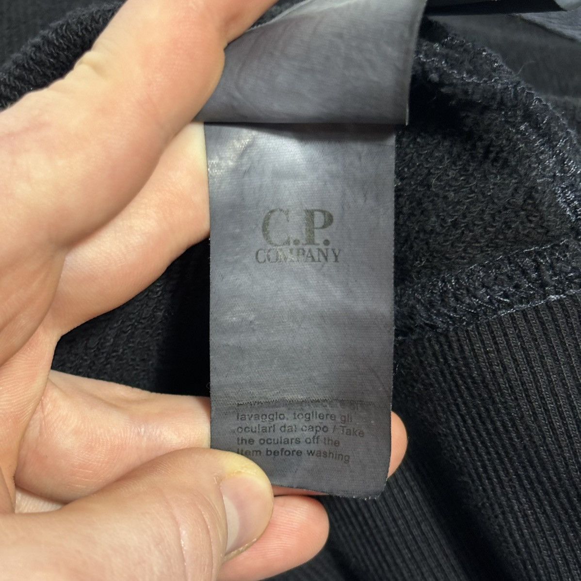 C.P. Company C.P. Company zip black sweatshirt M size Size US M / EU 48-50 / 2 - 18 Thumbnail