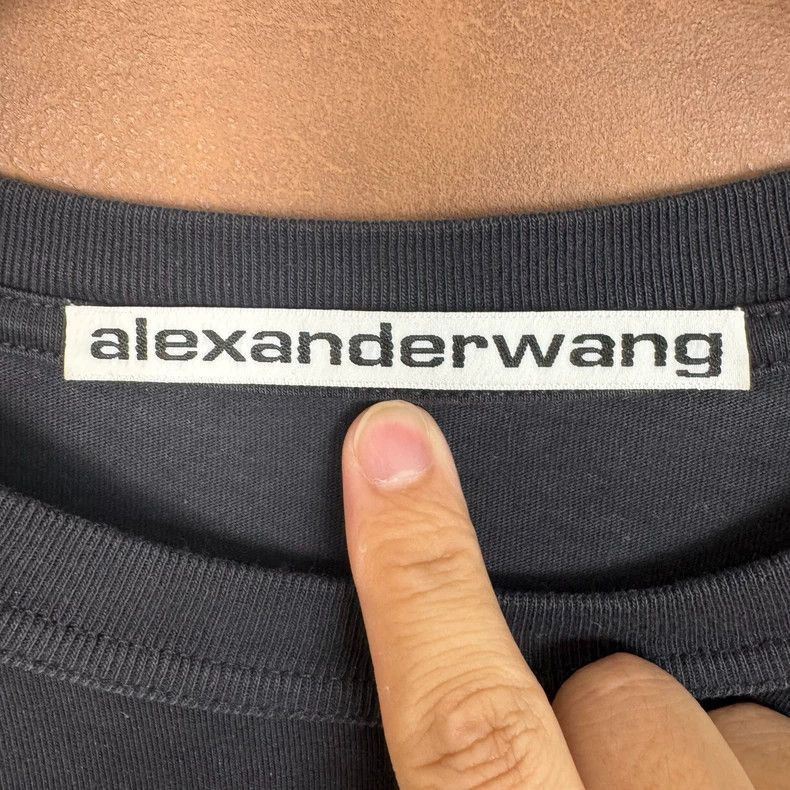 Alexander Wang Alexander Wang Black Tie-Dye Short-Sleeve Tee- Size US L / EU 52-54 / 3 - 5 Thumbnail