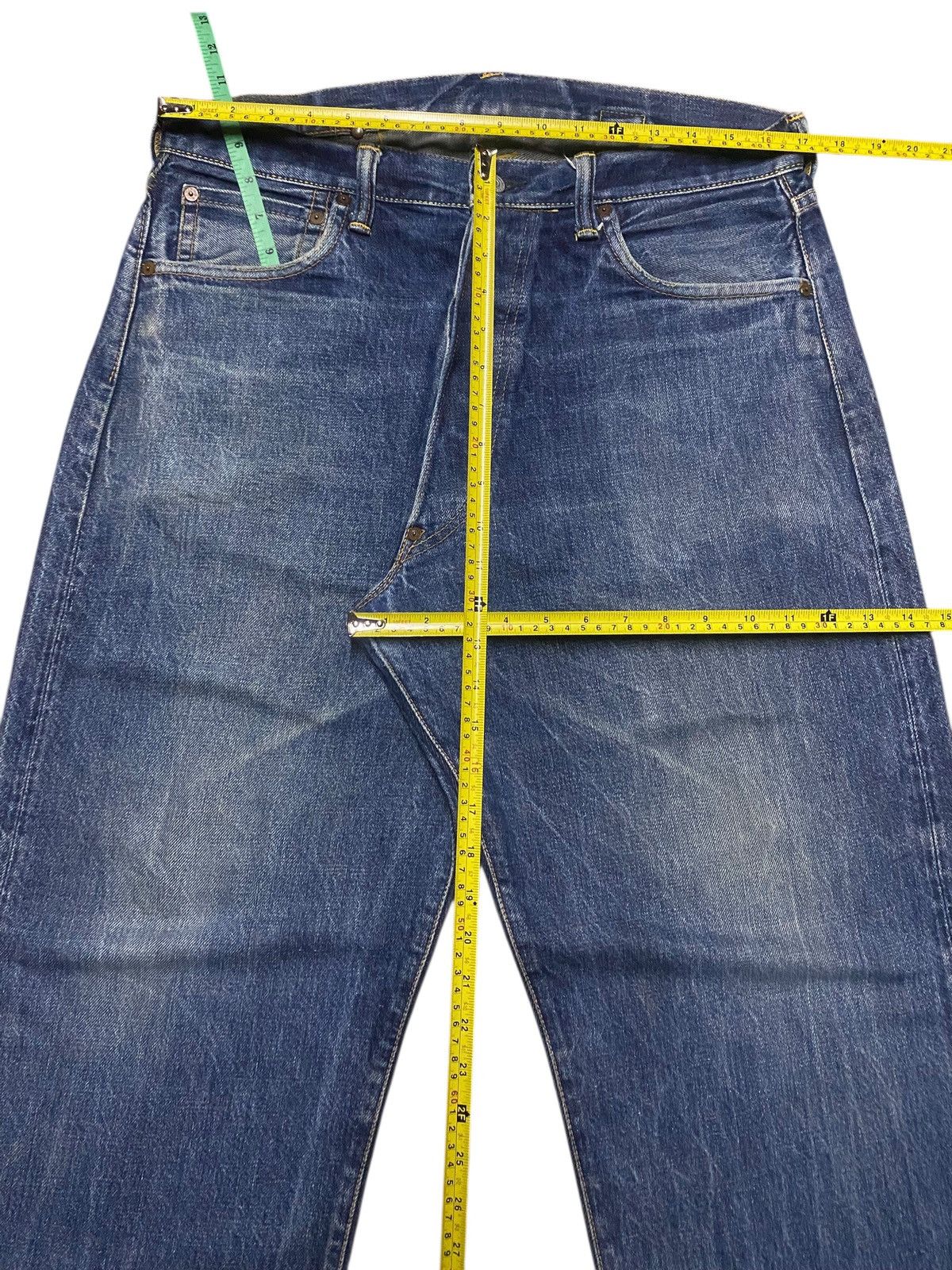 Evisu Vintage Evisu Yamane Selvedge Buckle Back Baggy Jeans Size US 34 / EU 50 - 21 Thumbnail