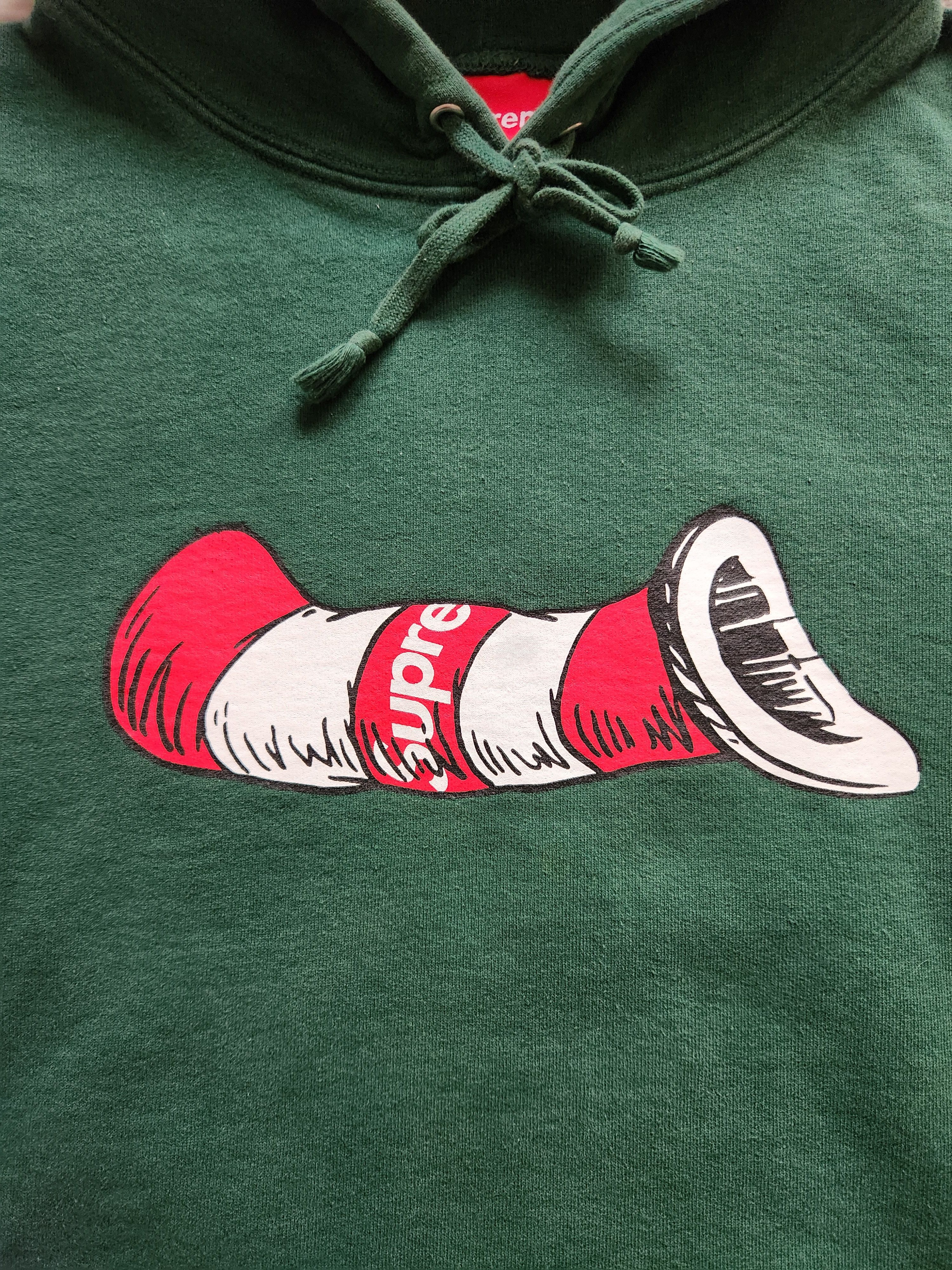 Supreme Supreme Cat in the Hat Hoodie (FW18) Size US L / EU 52-54 / 3 - 2 Thumbnail