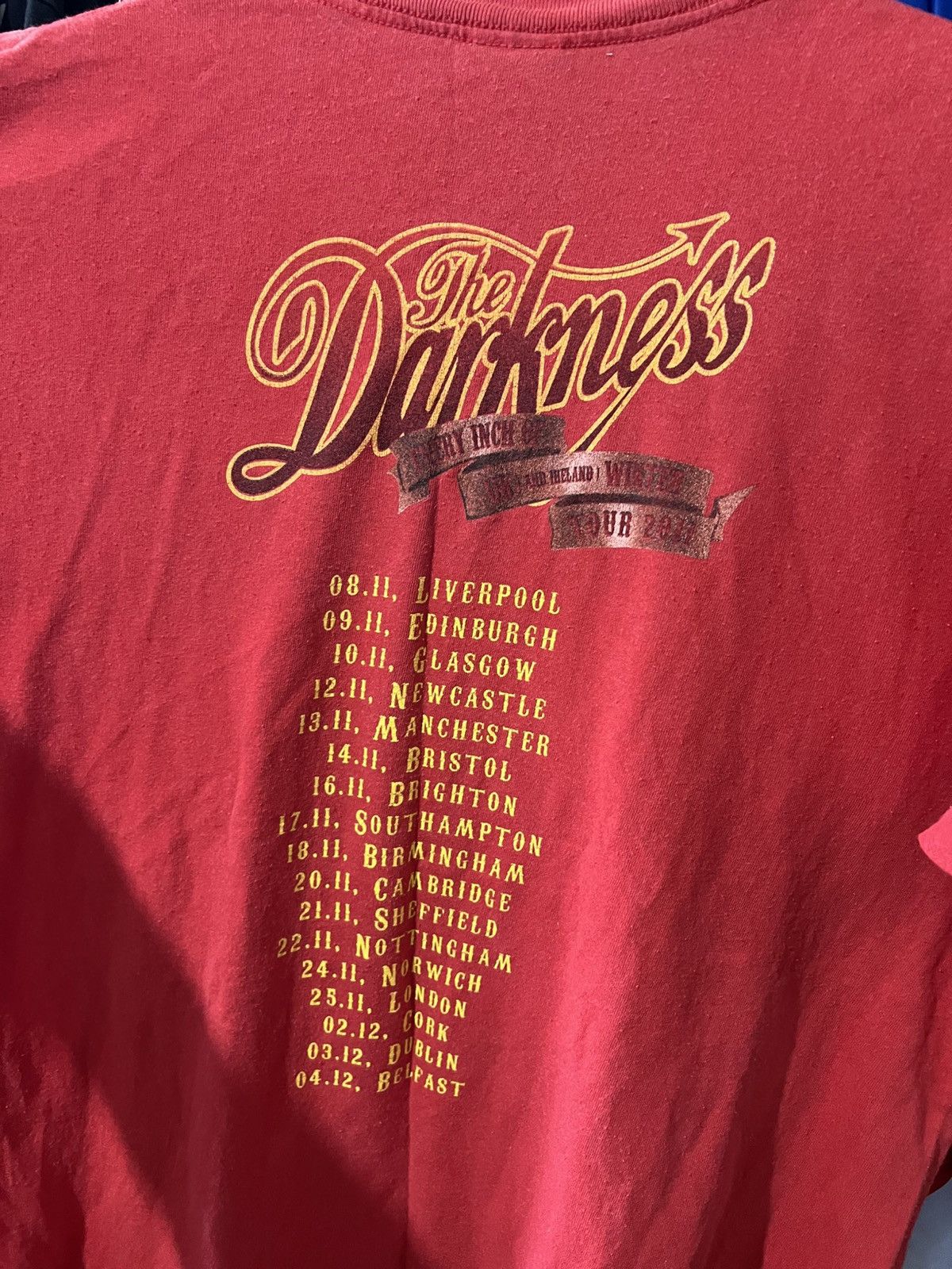Band Tees 2011 VINTAGE THE DARKNESS TOUR BAND ROCK T SHIRT SIZE L AOP Size US L / EU 52-54 / 3 - 5 Thumbnail
