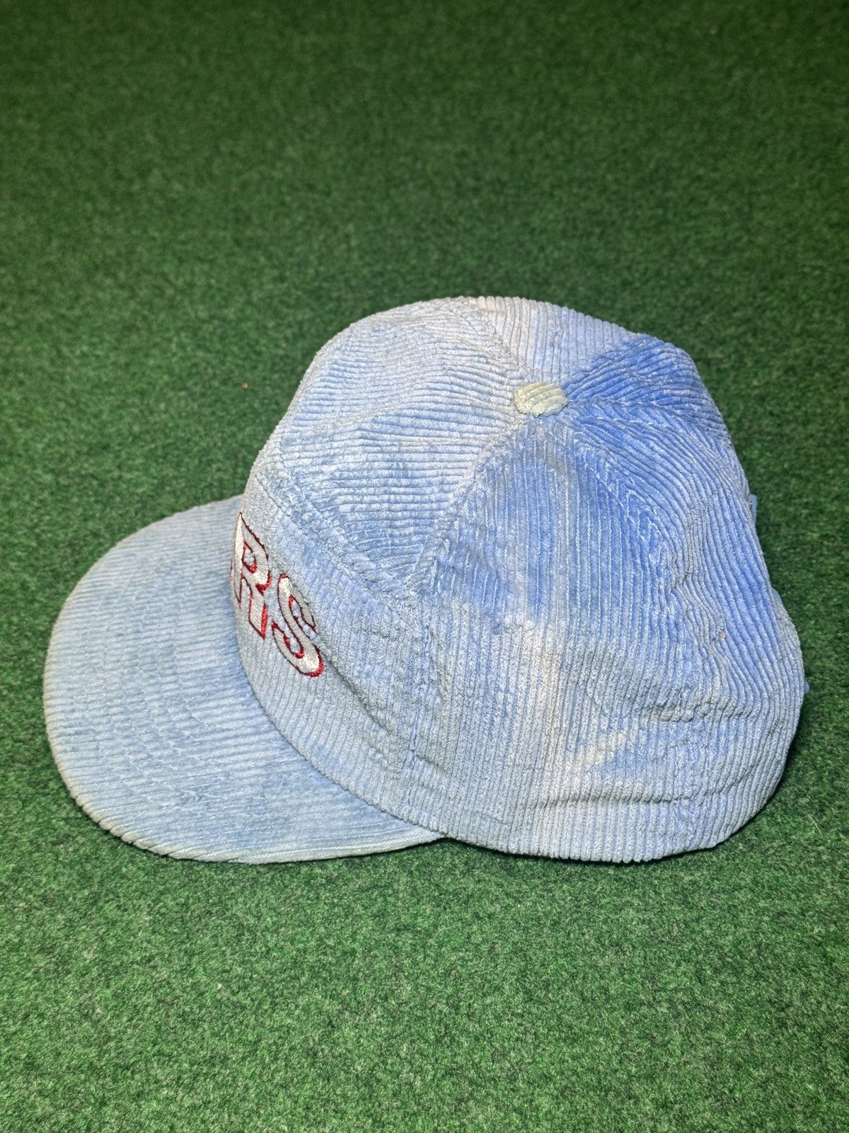 New Era Vintage Houston Oilers Corduroy RARE NFL 80s Snapback Hat Size ONE SIZE - 4 Thumbnail