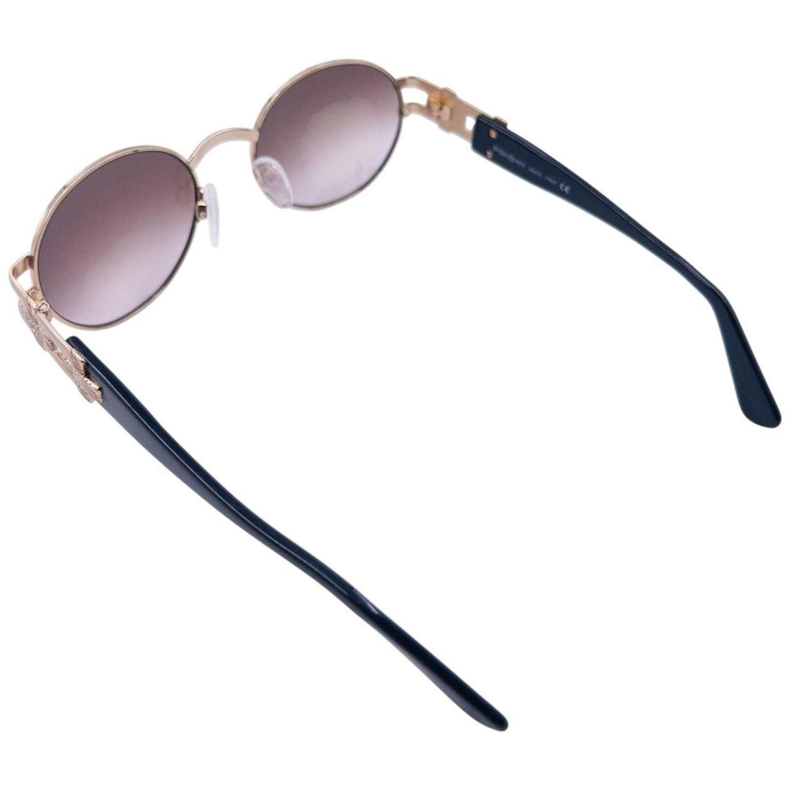 Yves Saint Laurent Vintage YSL Yves Saint Laurent Embossed Sunglasses Size ONE SIZE - 4 Thumbnail