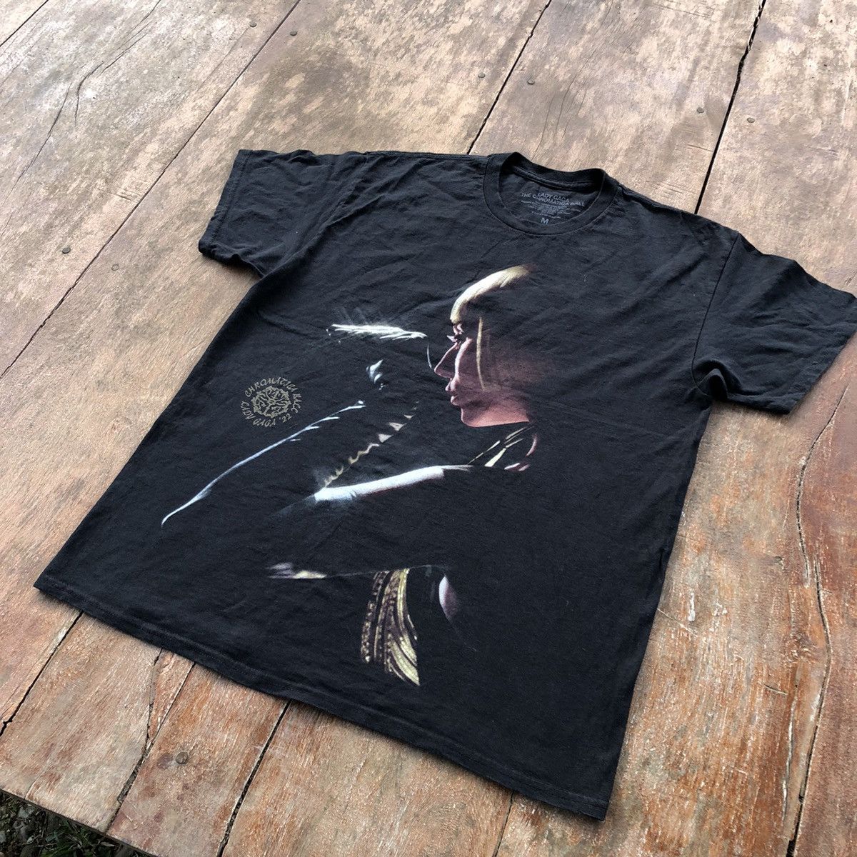 Band Tees Lady Gaga Tour Rare T Shirt Size US L / EU 52-54 / 3 - 1 Thumbnail