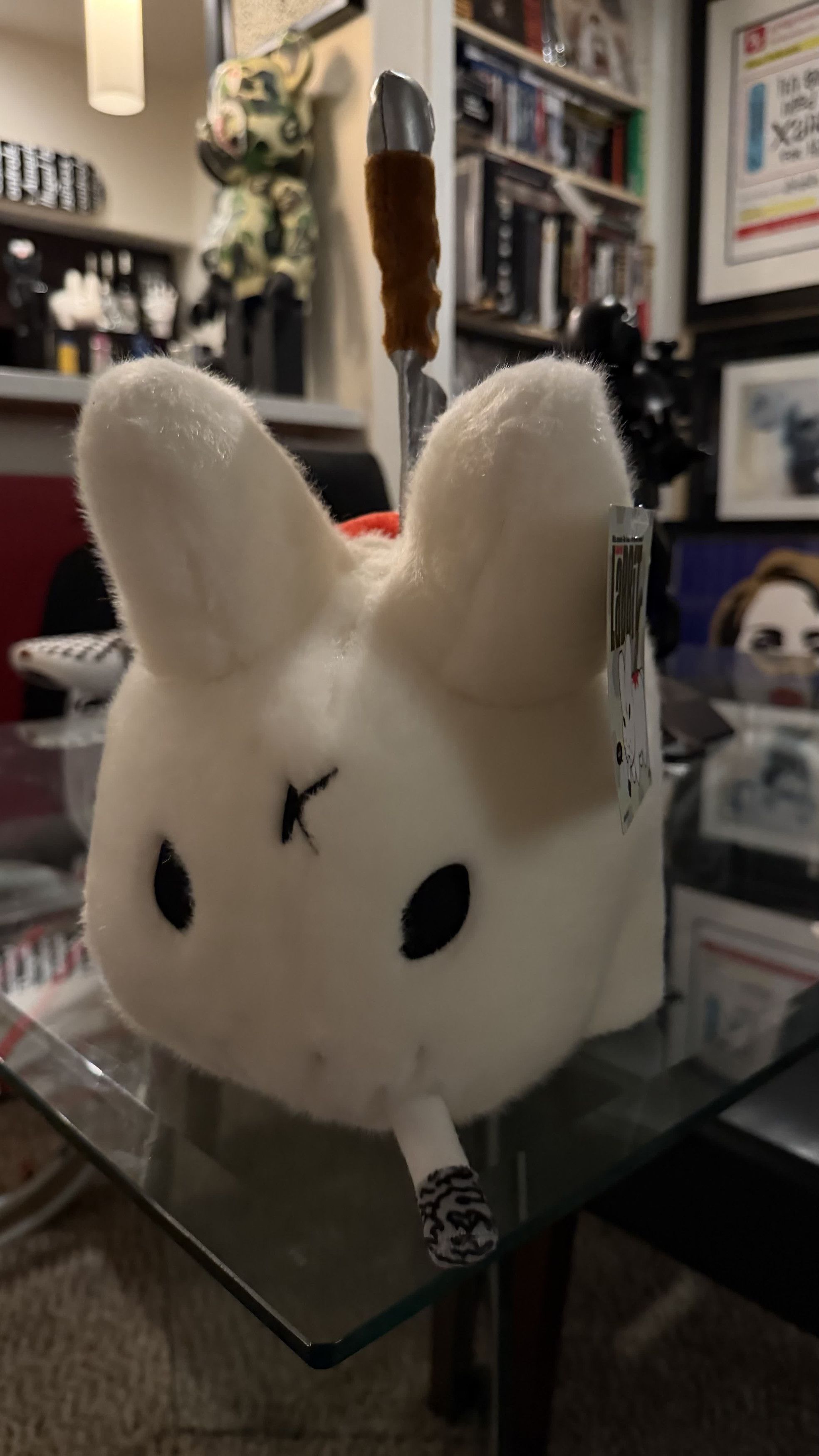 Kid Robot *RARE* KOZIK KIDROBOT BACKSTAB SMORKIN LABBIT 14" KAWS Size ONE SIZE - 2 Thumbnail