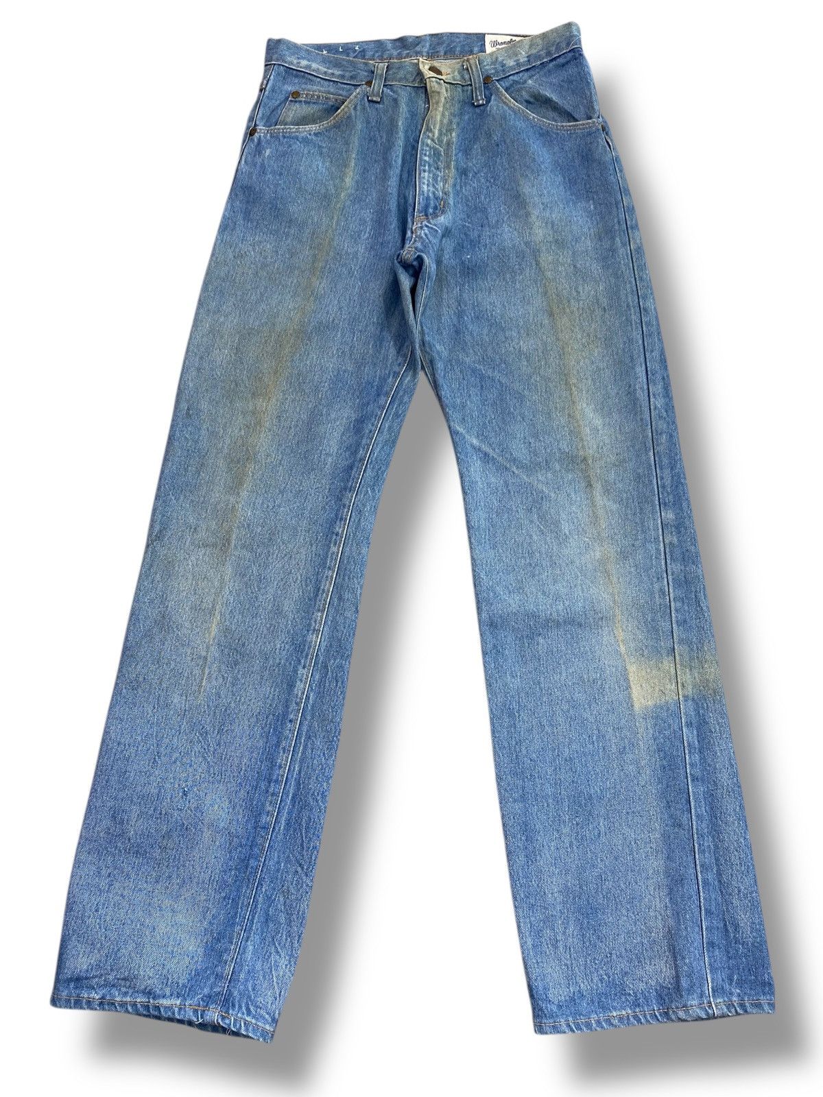Wrangler Wrangler Acid Blue Wash Style Loose Jeans Size US 28 / EU 44 - 1 Thumbnail