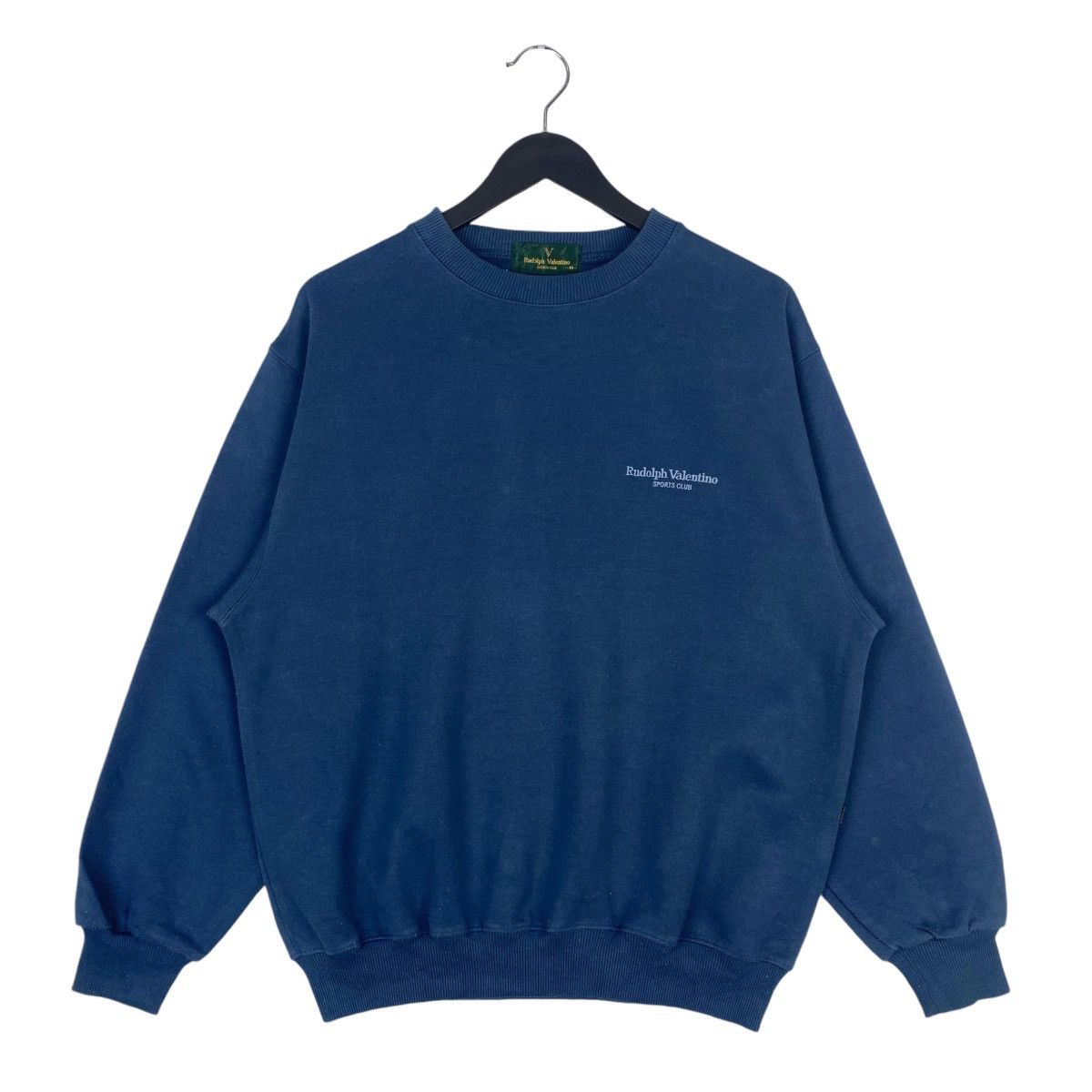 Designer × Vintage Rudolph Valentino Sweatshirt Crewneck Pullover Jumper Size US L / EU 52-54 / 3 - 1 Thumbnail