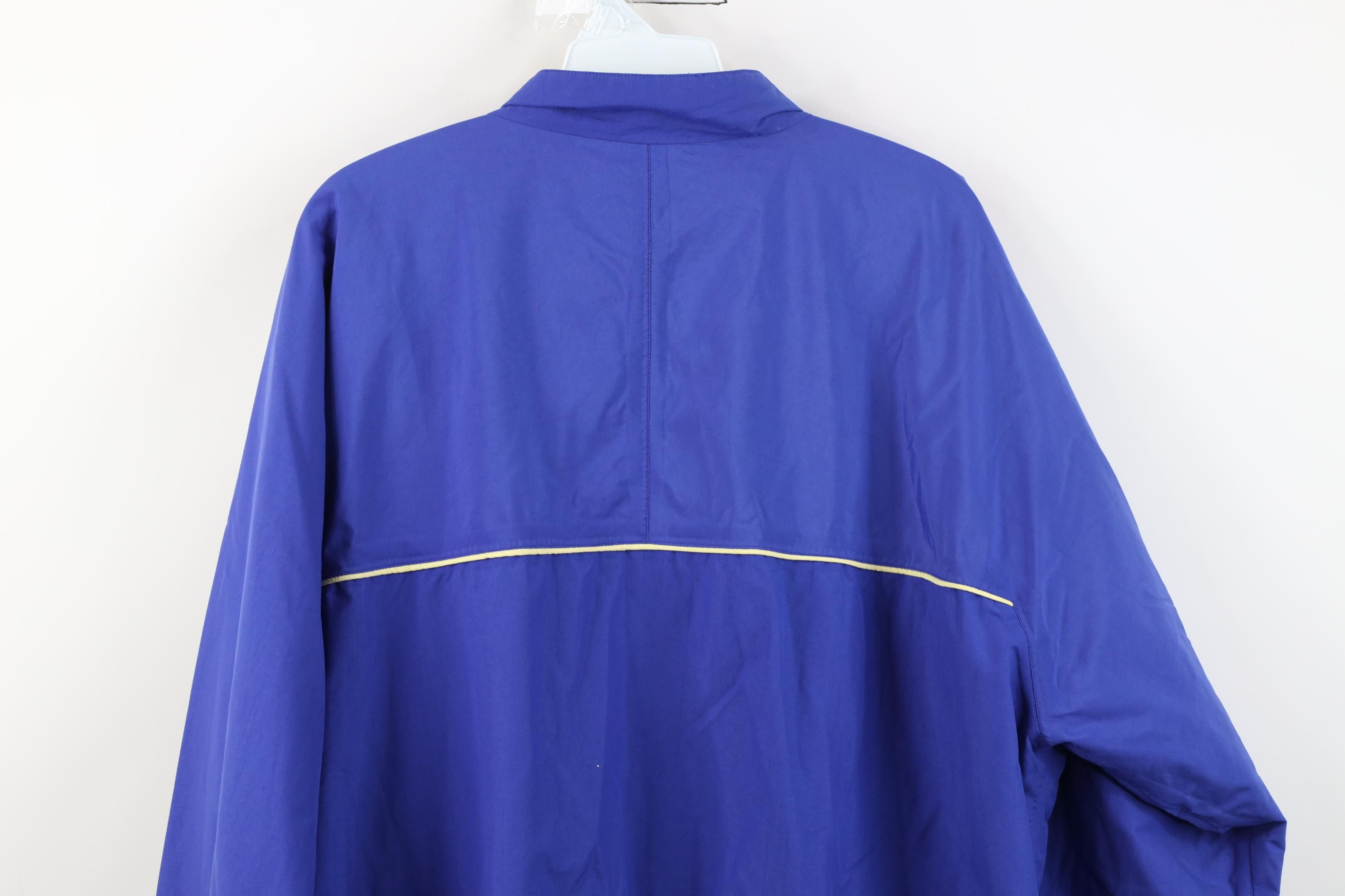 Vintage Vintage 80s 90s Streetwear Golf Rain Windbreaker Jacket Blue Size US XL / EU 56 / 4 - 17 Thumbnail