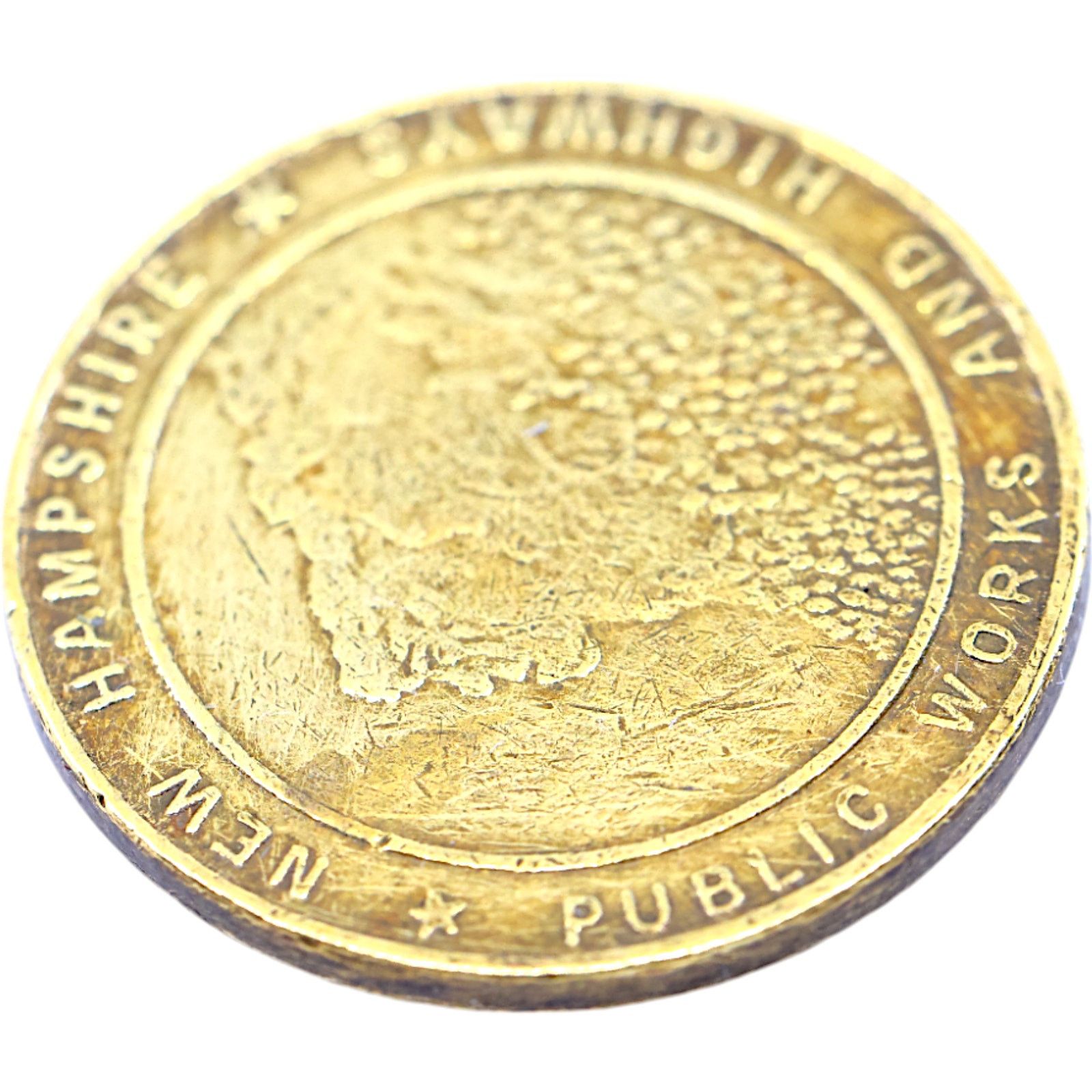Other New Hampshire Highways Toll Coin Old Man of the Mountain Size ONE SIZE - 3 Thumbnail