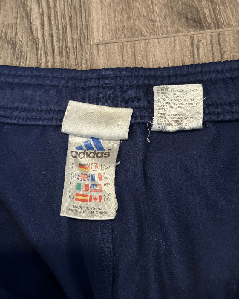 Adidas Vintage Y2K 2000 Adidas Blue Track Pants - Size Large Size US 38 / EU 54 - 7 Thumbnail