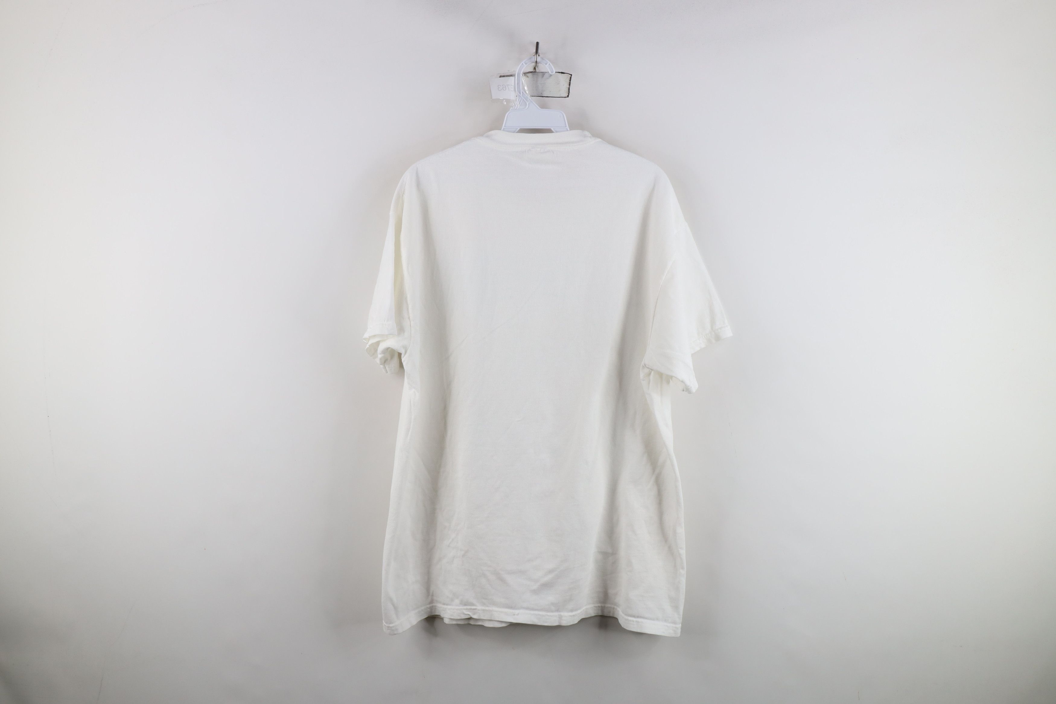 Vintage Vintage 90s Spell Merrill Lynch Short Sleeve T-Shirt White Size US L / EU 52-54 / 3 - 9 Thumbnail