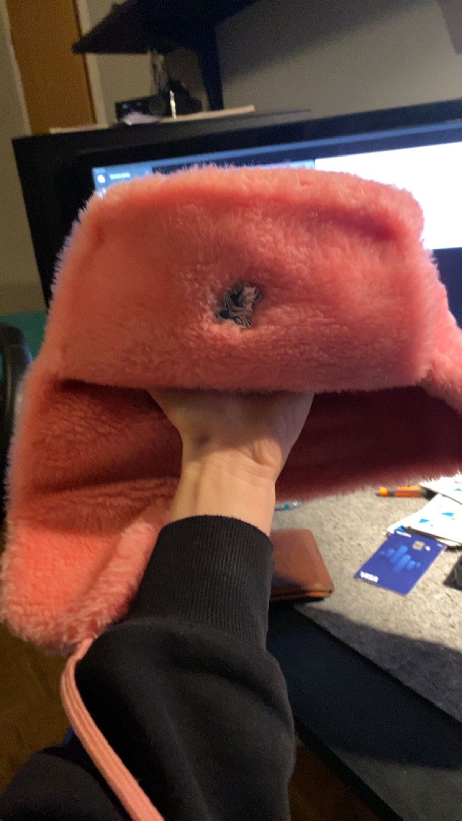 Lil Peep lil peep pink ushanka Size 38 - 2 Thumbnail