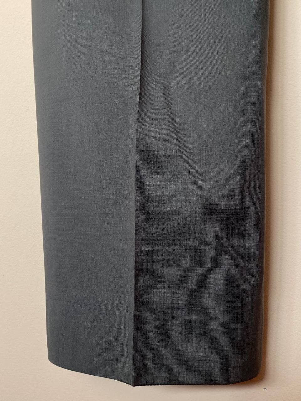 Giorgio Armani Vintage Giorgio Armani Suit Grey Wool Size 46R - 18 Thumbnail