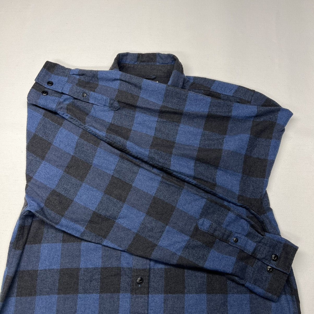 Weatherproof Weatherproof Flannel Shirt Blue Plaid Button Outdoor Pocket Size US L / EU 52-54 / 3 - 5 Thumbnail