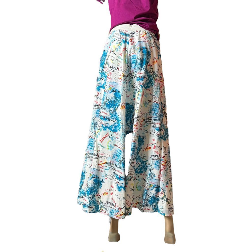Other NWT Catherine Malandrino Flash Maxi silk blend Skirt. Size 28" / US 6 / IT 42 - 4 Thumbnail