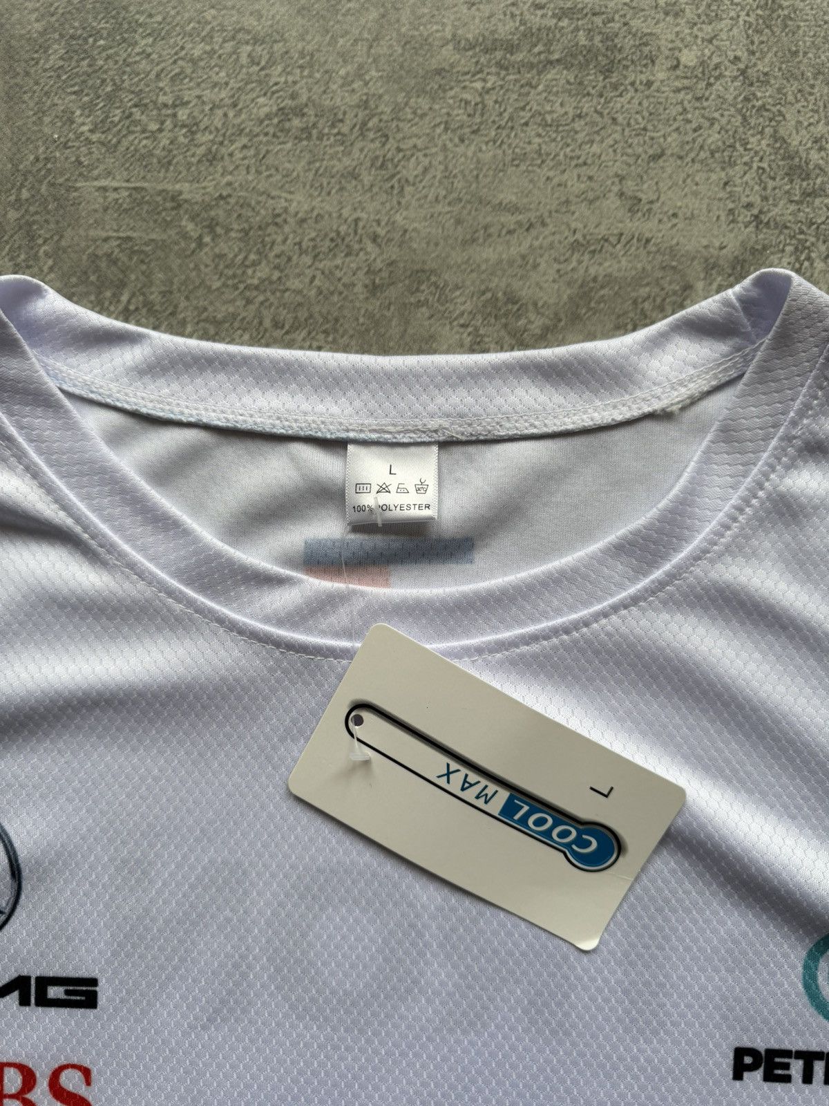 Mercedes-Benz × Vintage VINTAGE MERCEDES BENZ PETRONAS RACING WHITE TEE Size US L / EU 52-54 / 3 - 6 Thumbnail