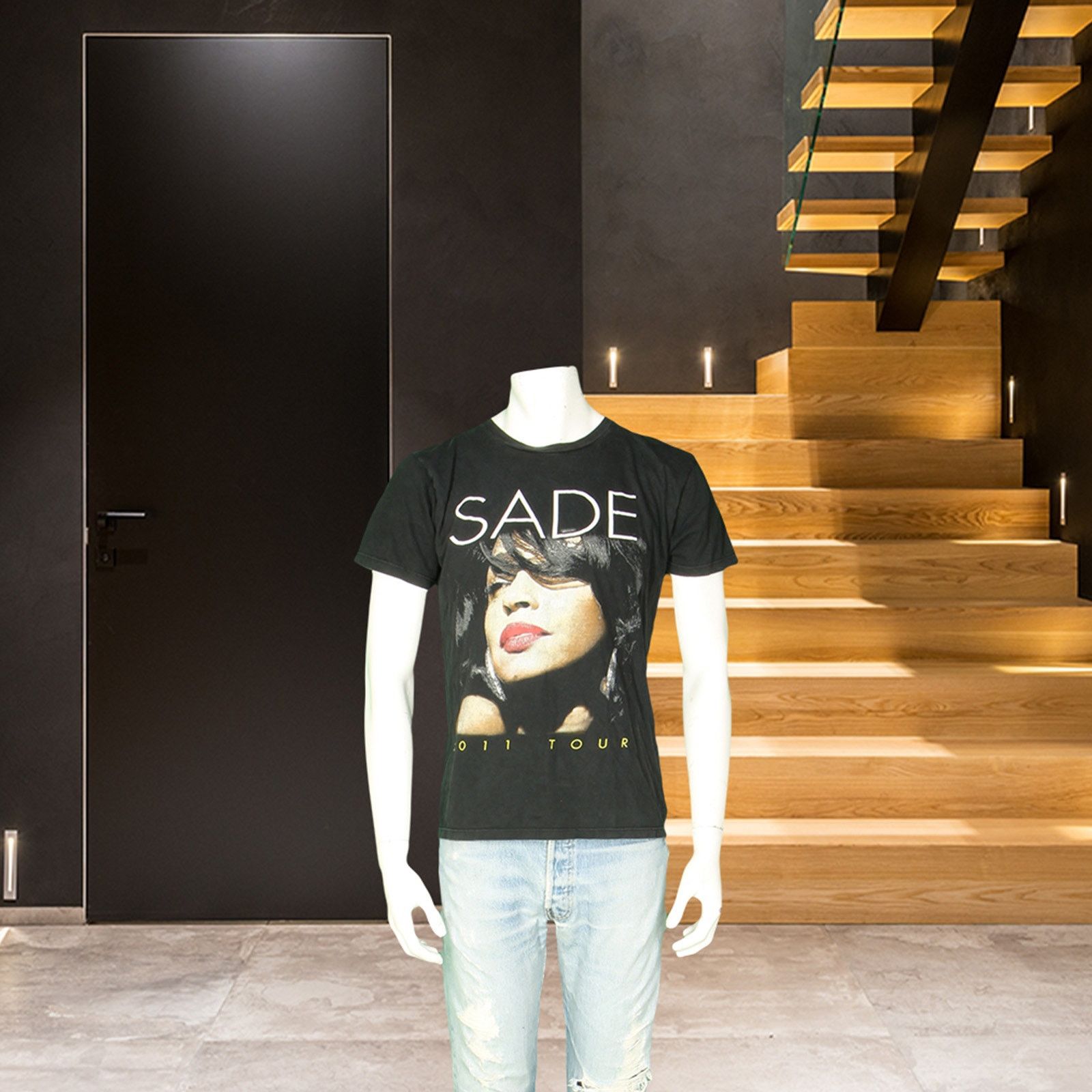 image of Y2K Vintage Sade 2011 Tour John Legend Rap T Shirt Tee M in Black, Men's (Size Medium)