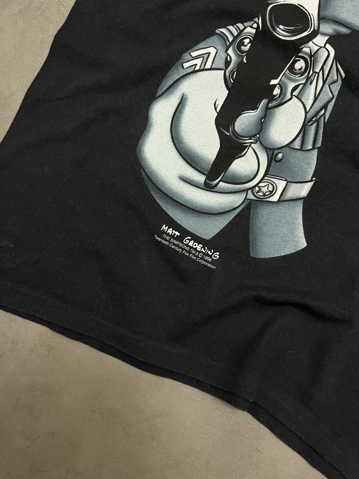 The Simpsons Vintage homer simpson matt groening 1998 single stitch tee Size US L / EU 52-54 / 3 - 3 Thumbnail