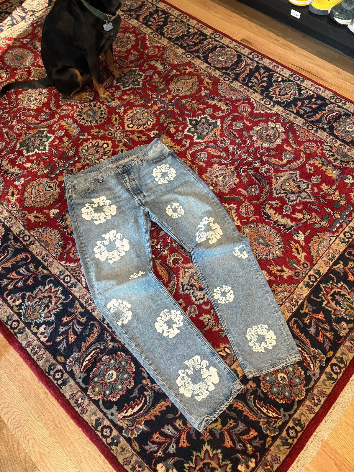 DENIM TEARS × Levi's Denim Tears Levi’s Jeans Size 36 Size US 36 / EU 52 - 1 Thumbnail