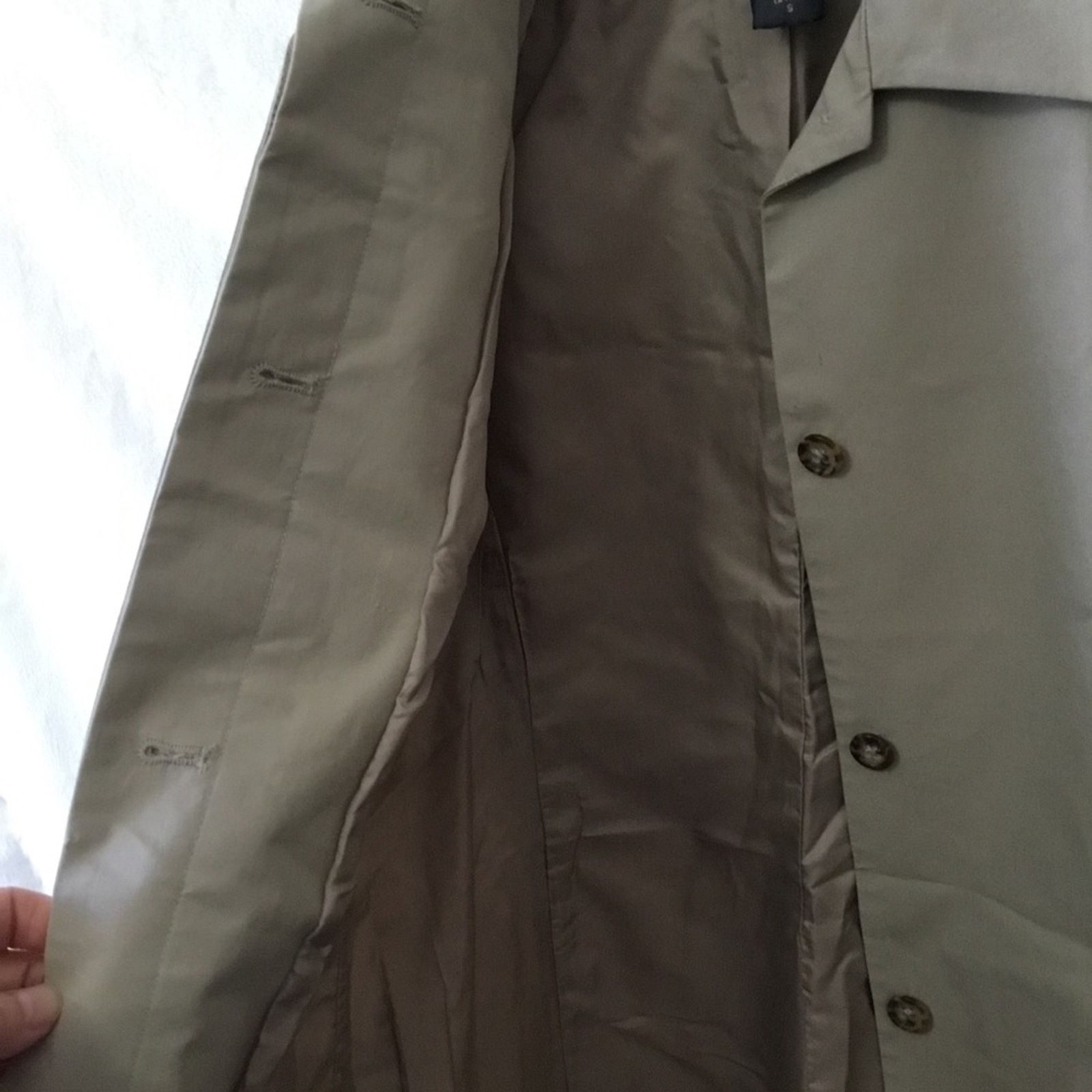 Banana Republic Banana Republic Beige Trend Coat Size S / US 4 / IT 40 - 4 Thumbnail